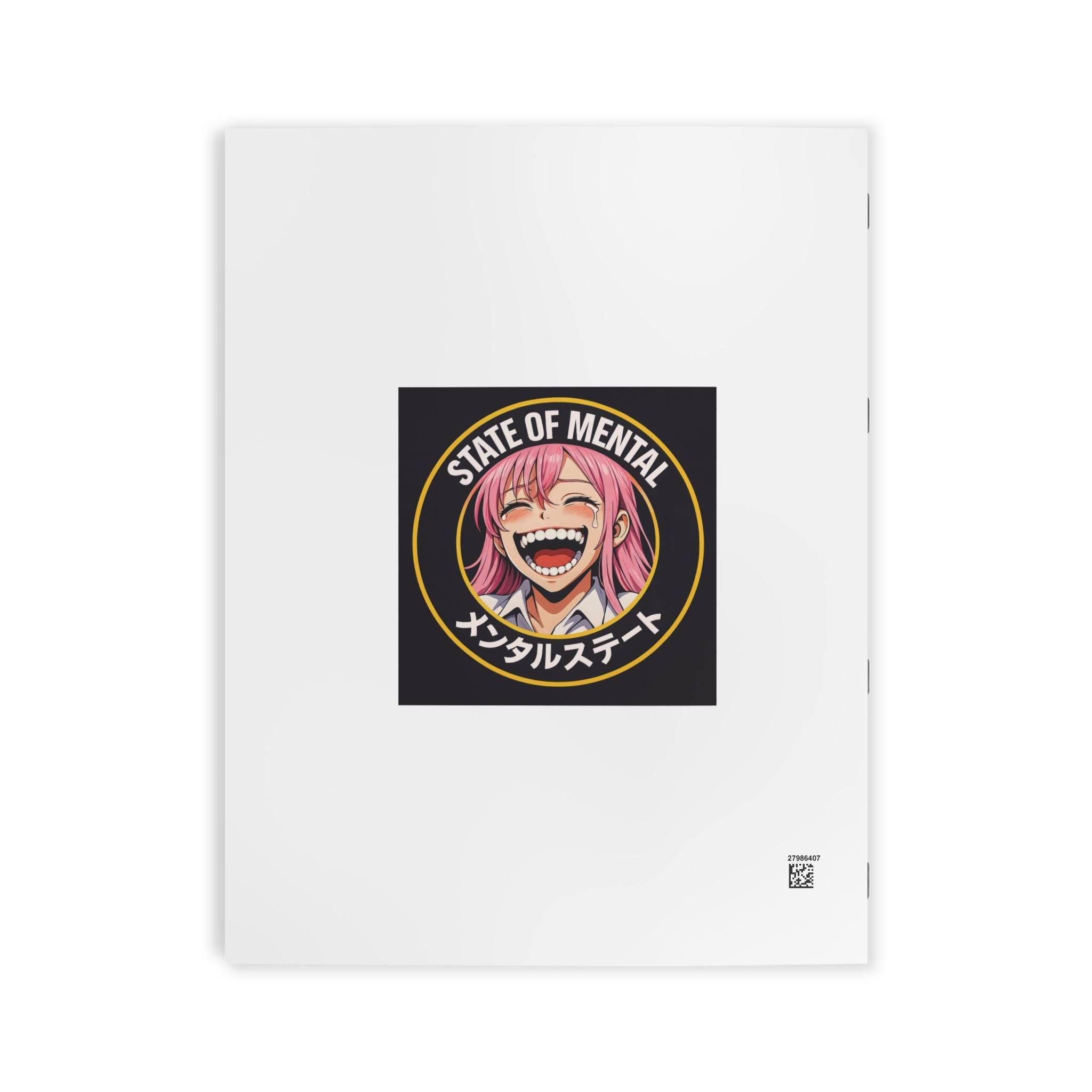 State of Mental Anime and Manga Coloring Book