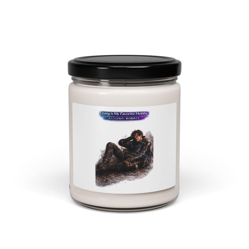 Crying is My Favorite Hobby Scented Soy Candle, 9 oz — 50–60 Hour Burn, 12 Scents