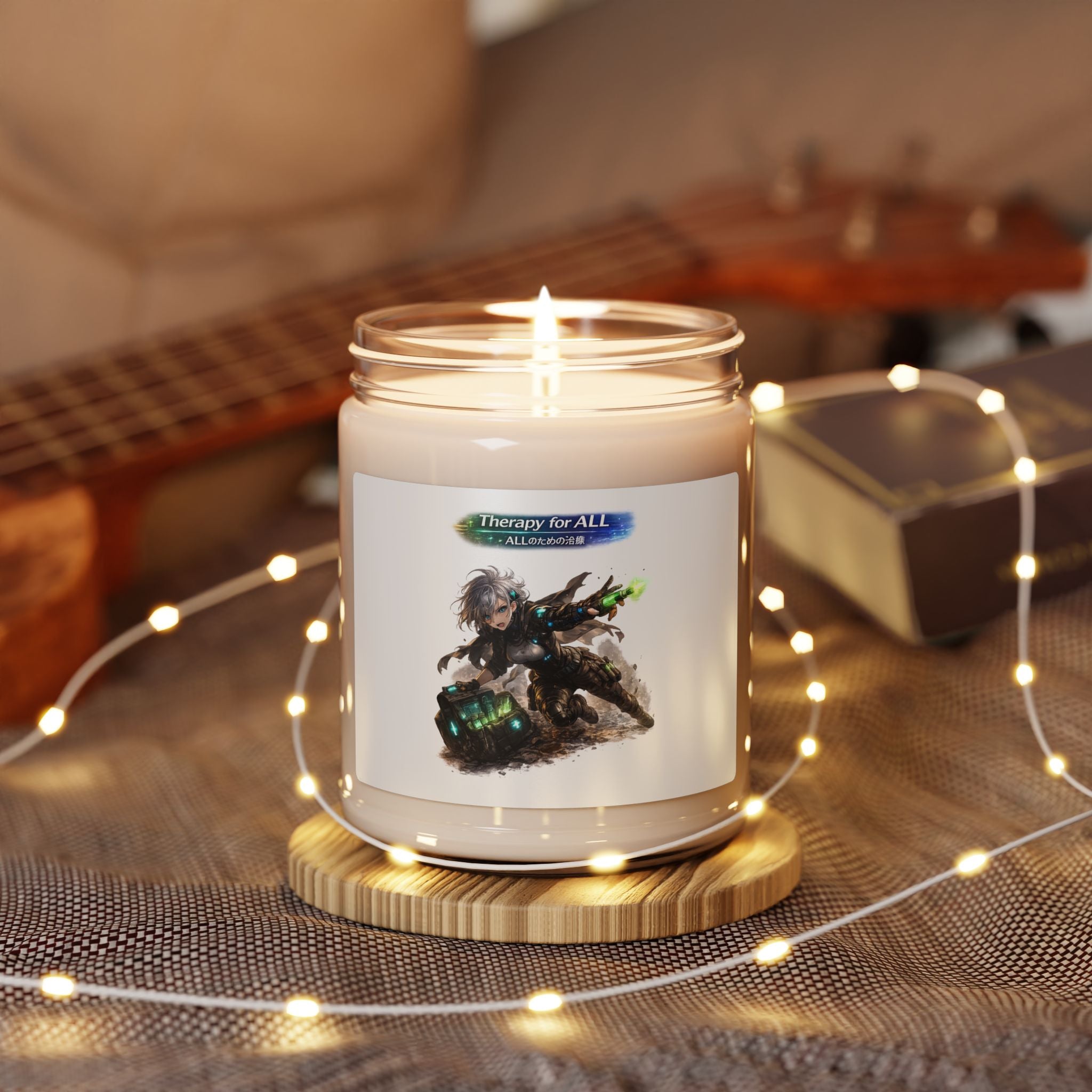 Therapy for ALL Scented Soy Candle, 9 oz — 50–60 Hour Burn, 12 Scents