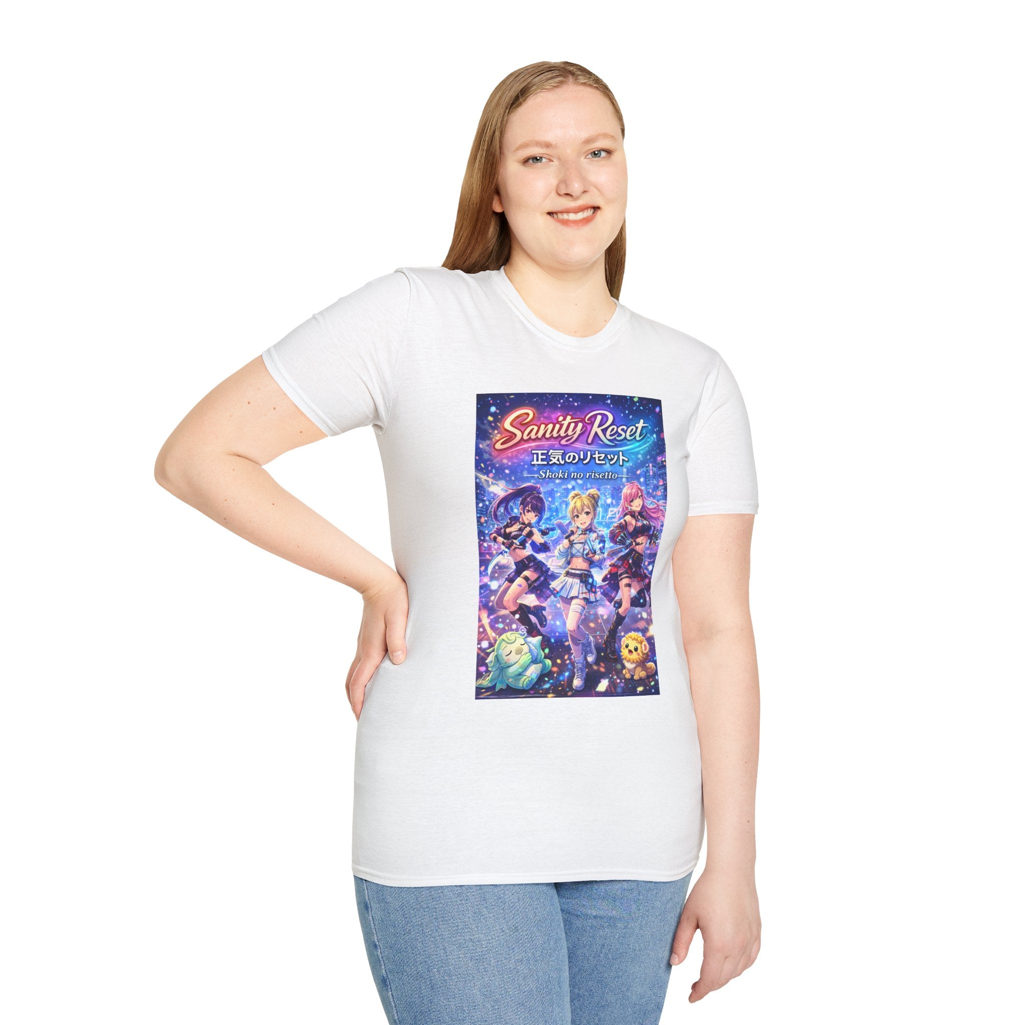 POP Series: Sanity Reset Unisex Softstyle T-Shirt — Gildan 64000, Lightweight + Ultra-Soft