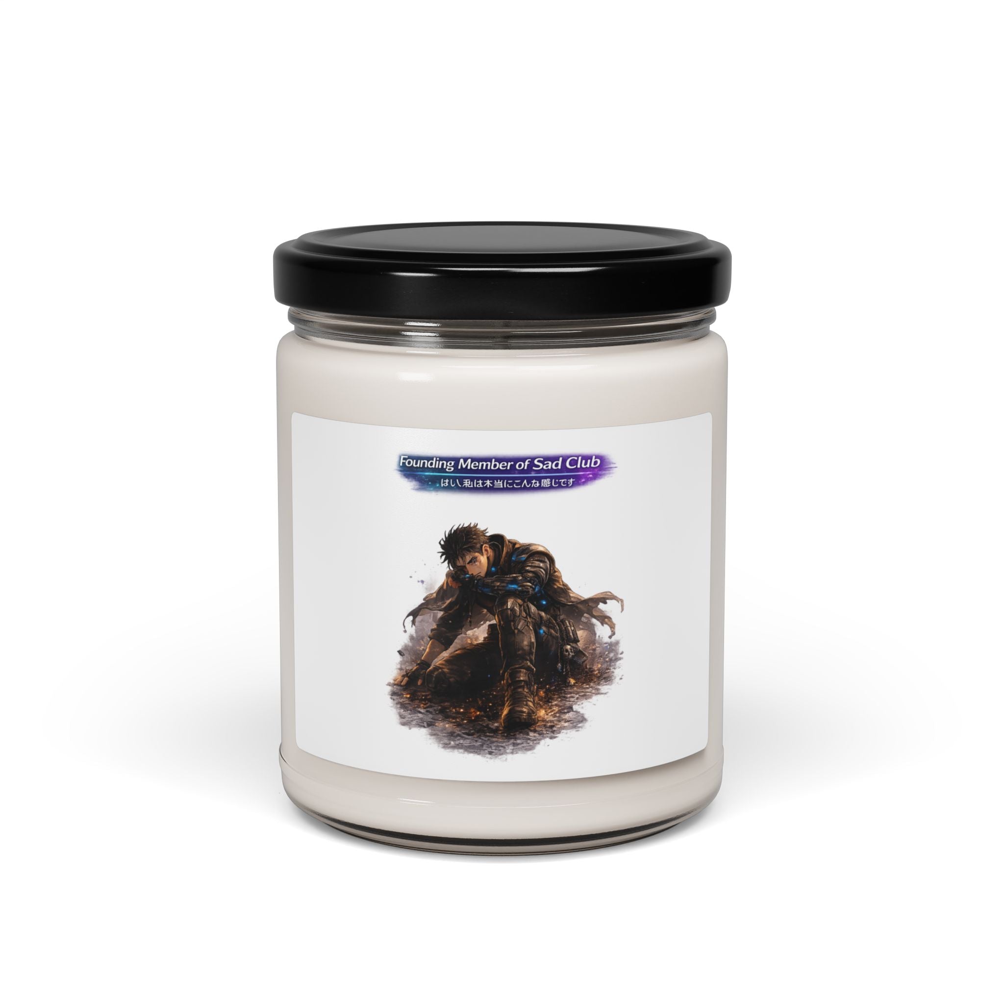 Founding Member of Sad Club Soy Candle, 9 oz — 50–60 Hour Burn, 12 Scents