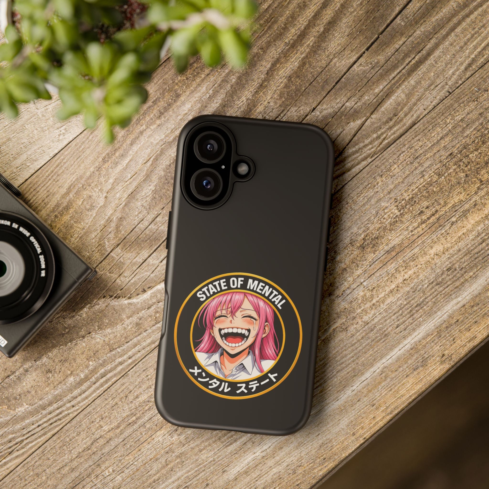 State of Mental Tough Phone Case — Dual-Layer Protection, Matte or Glossy