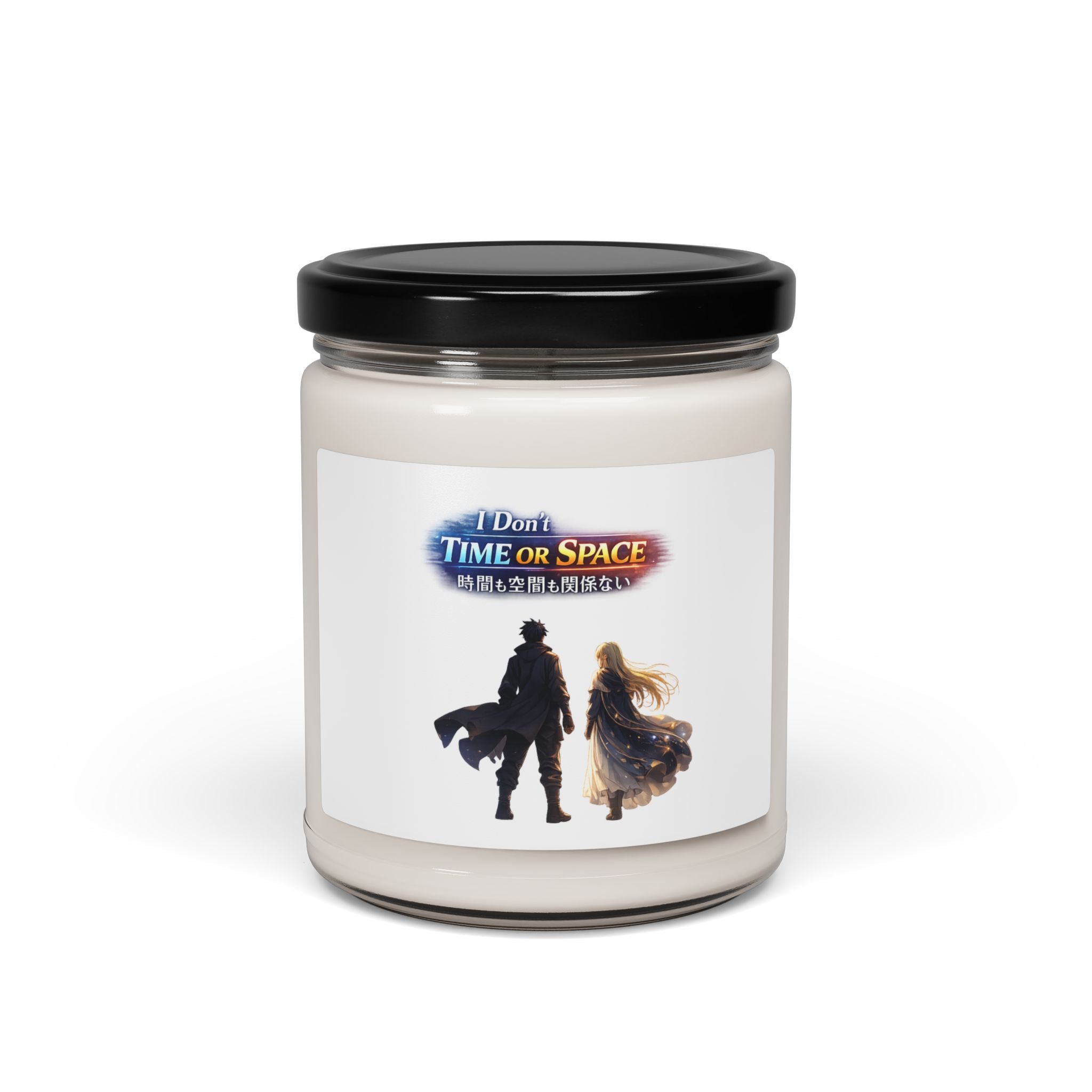 I Don't Time OR Space Soy Candle, 9 oz — 50–60 Hour Burn, 12 Scents