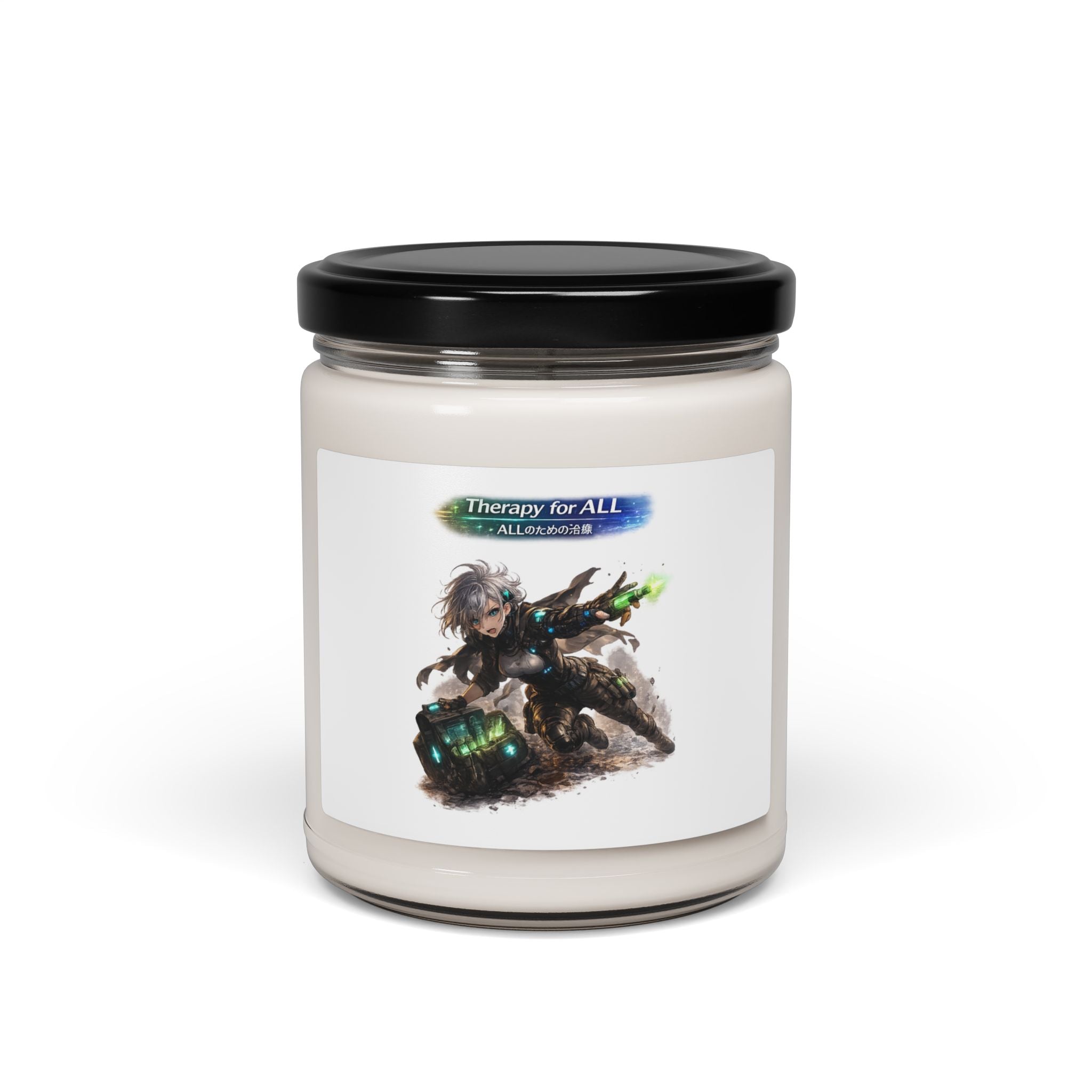 Therapy for ALL Scented Soy Candle, 9 oz — 50–60 Hour Burn, 12 Scents