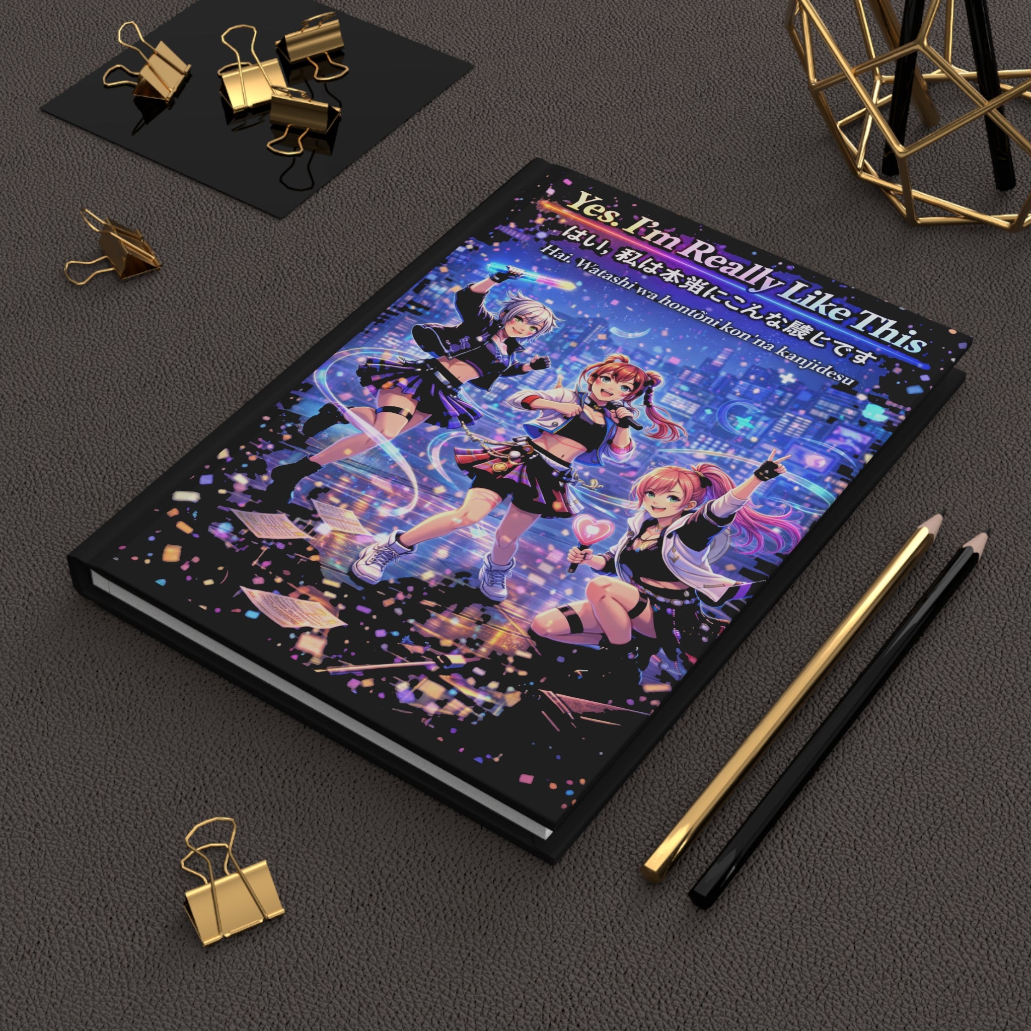 Yes. I'm Really Like This Hardcover Journal (Matte) — 5.75" × 8", 150 Lined Pages