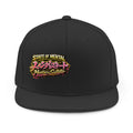 State of Mental Graffiti I Unisex Snapback Hat — High-Profile, Flat Brim, Adjustable