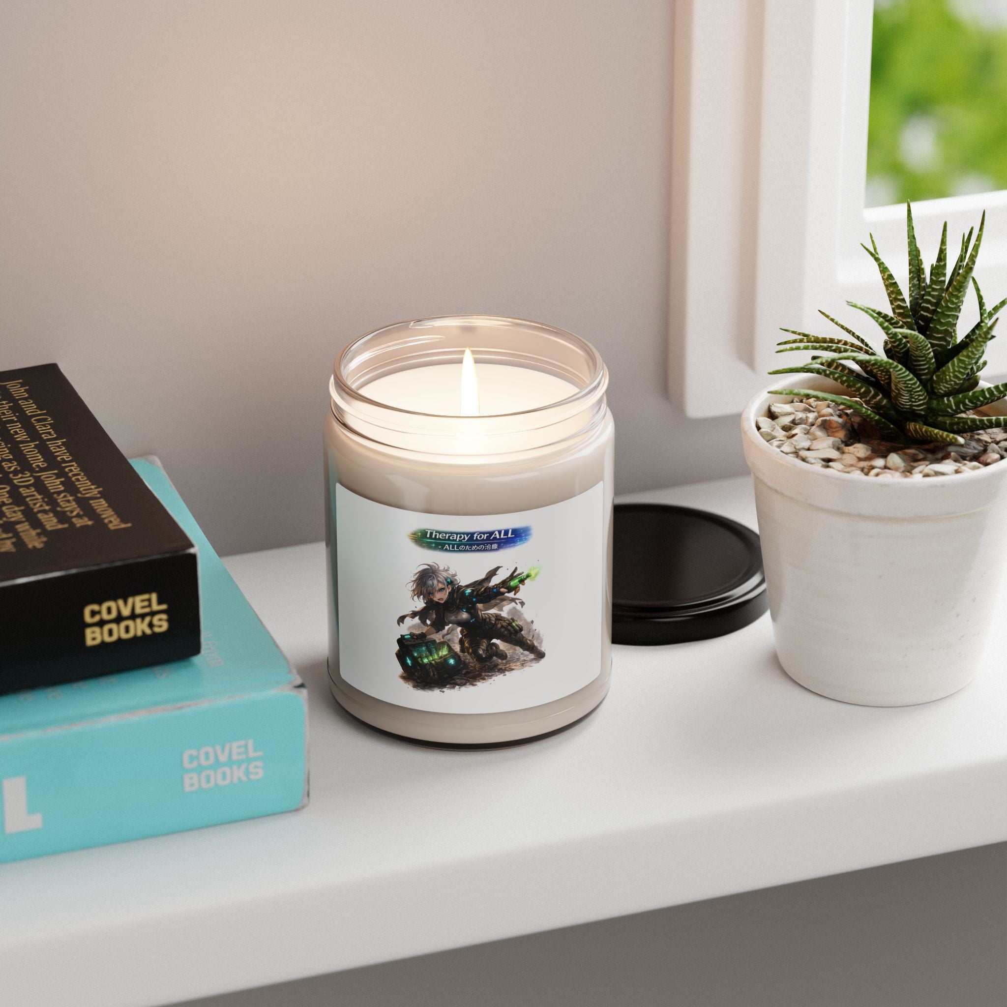 Therapy for ALL Scented Soy Candle, 9 oz — 50–60 Hour Burn, 12 Scents