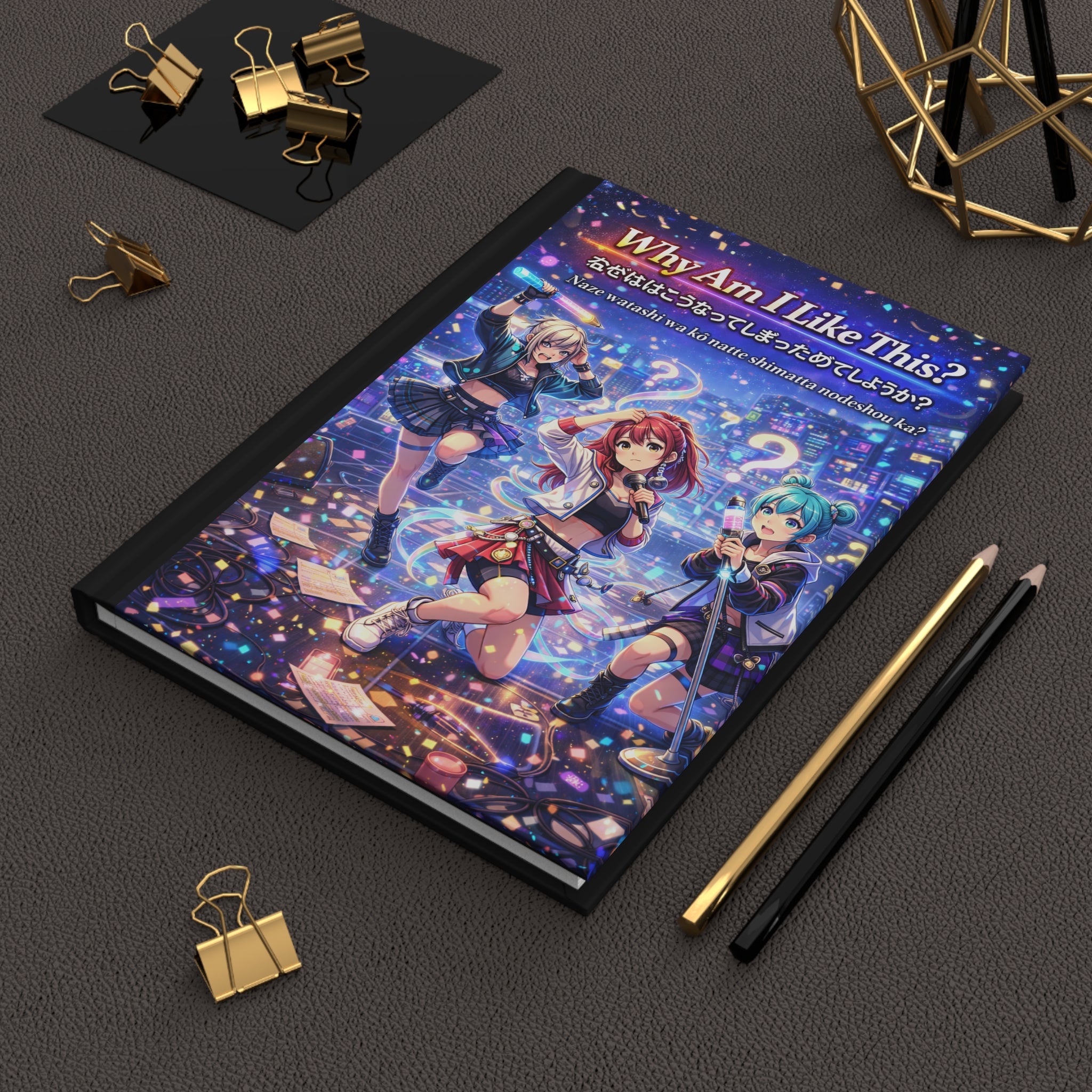 Why Am I Like This? Hardcover Journal (Matte) — 5.75" × 8", 150 Lined Pages