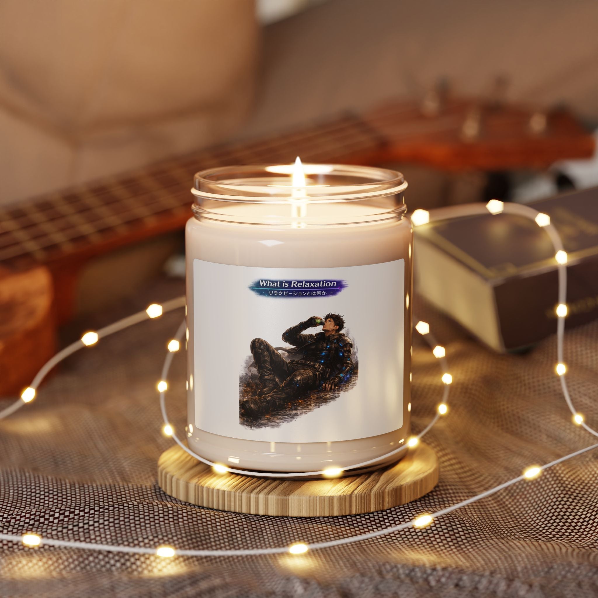 What Is Relaxation Scented Soy Candle, 9 oz — 50–60 Hour Burn, 12 Scents