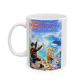 MON Series: A Drop of Enthusiasm Can Create an Ocean of Success Ceramic Mug — 11 oz or 15 oz, Microwave + Dishwasher Safe