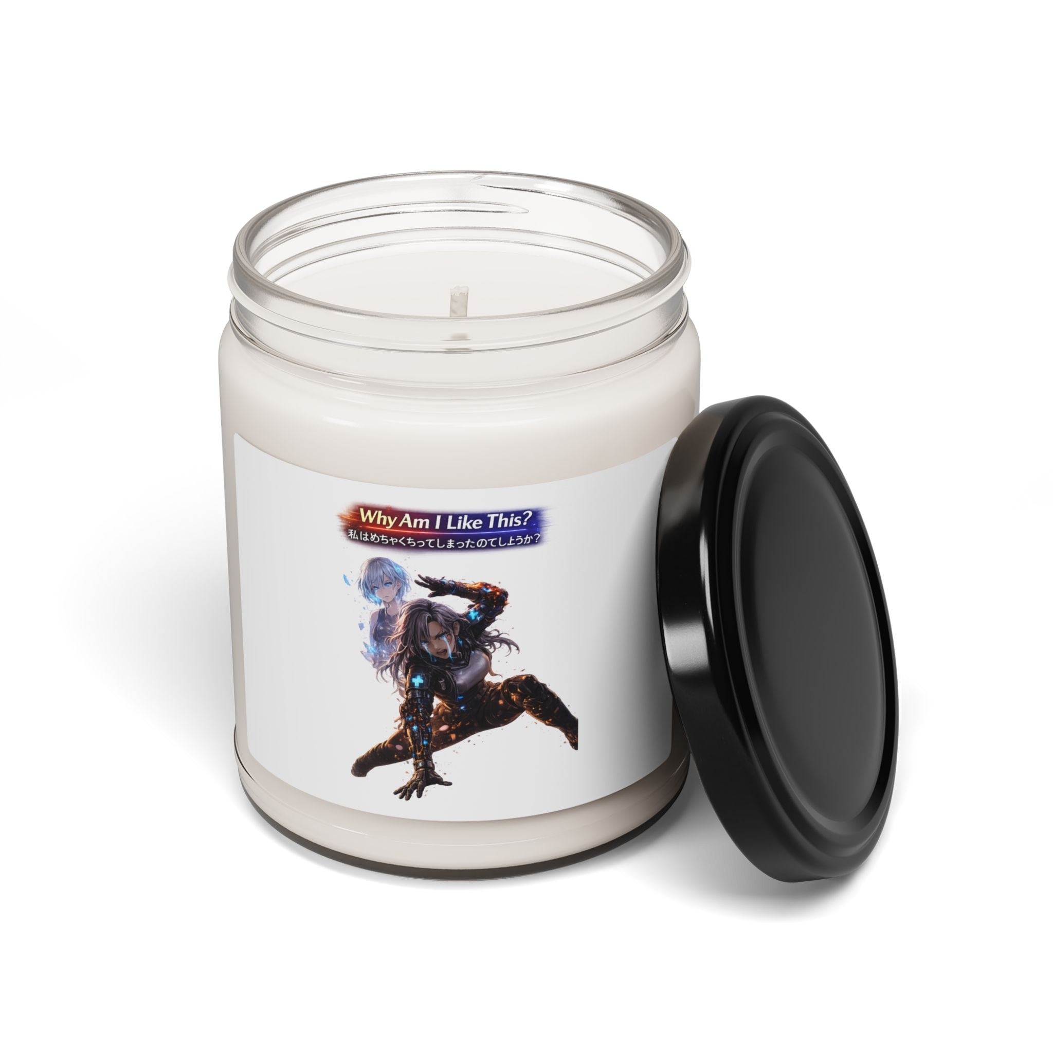 Why Am I Like This?  Scented Soy Candle, 9 oz — 50–60 Hour Burn, 12 Scents