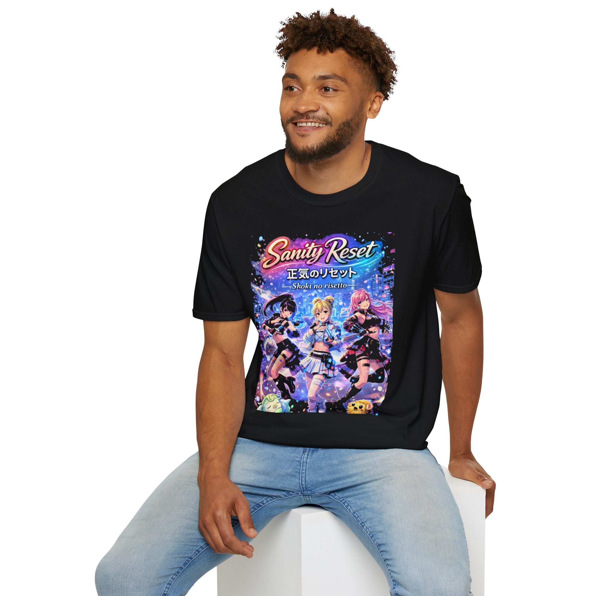 POP Series: Sanity Reset Unisex Softstyle T-Shirt — Gildan 64000, Lightweight + Ultra-Soft