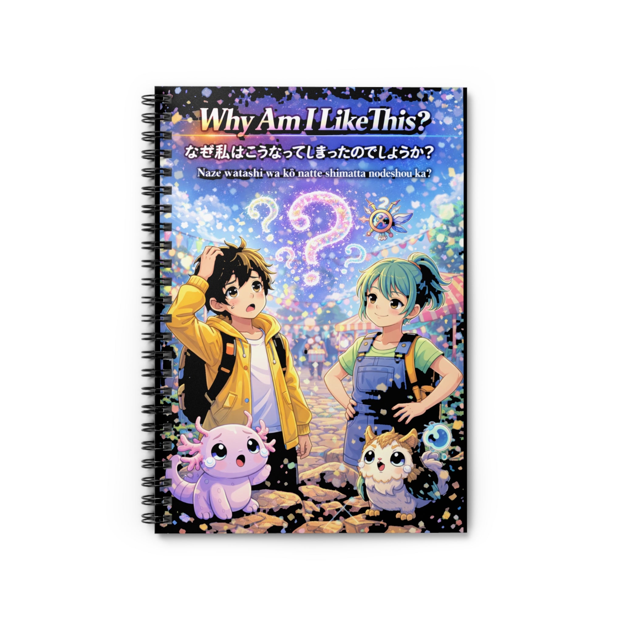 Why Am I Like This Spiral Notebook (Ruled Line) — 6" × 8", 118 Pages