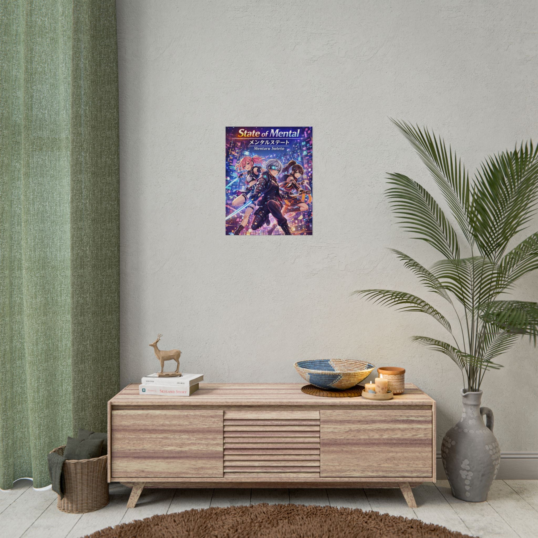 POP Series: State of Mental Rolled Posters — Matte or Semi-Gloss