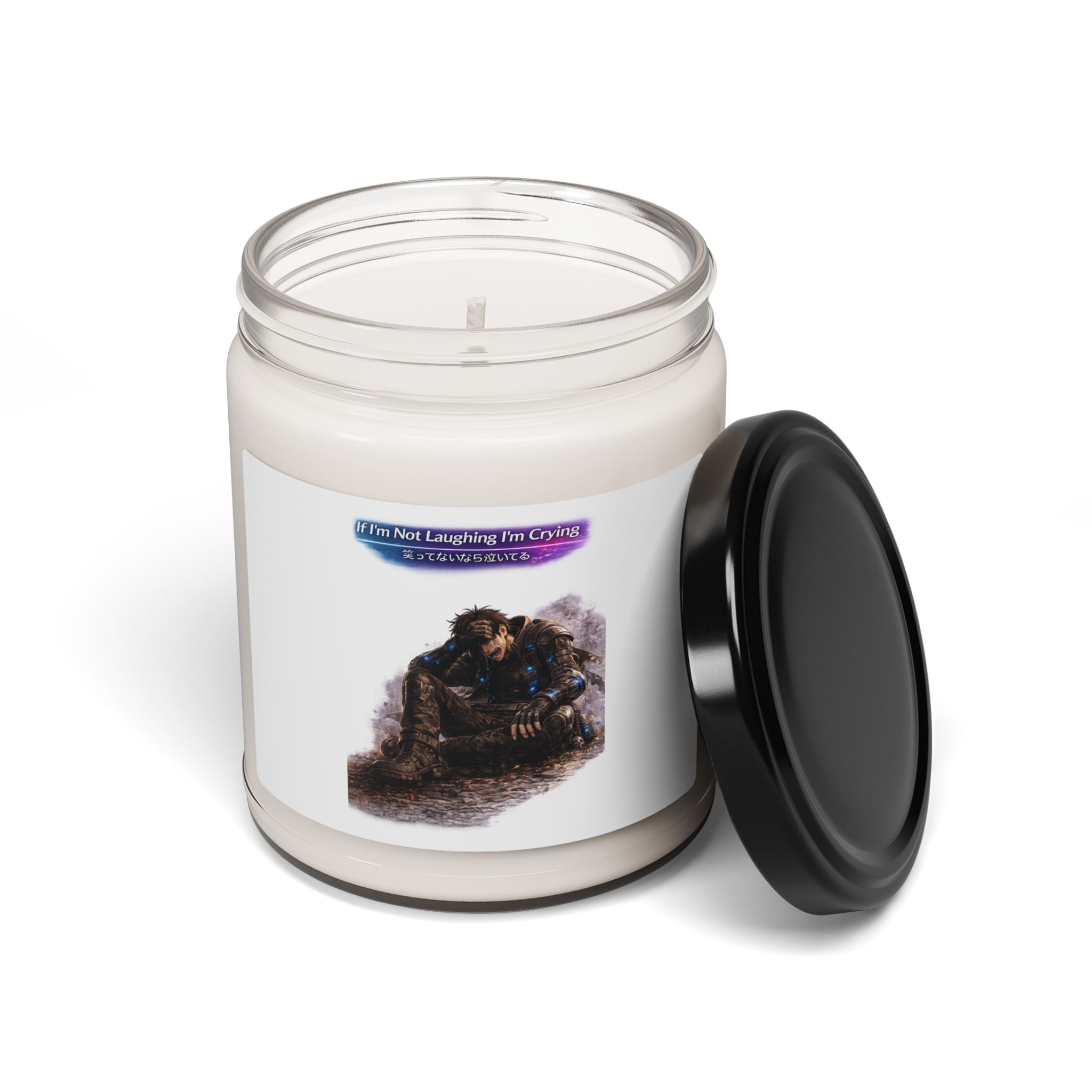 If I'm Not Laughing I'm Crying Soy Candle, 9 oz — 50–60 Hour Burn, 12 Scents