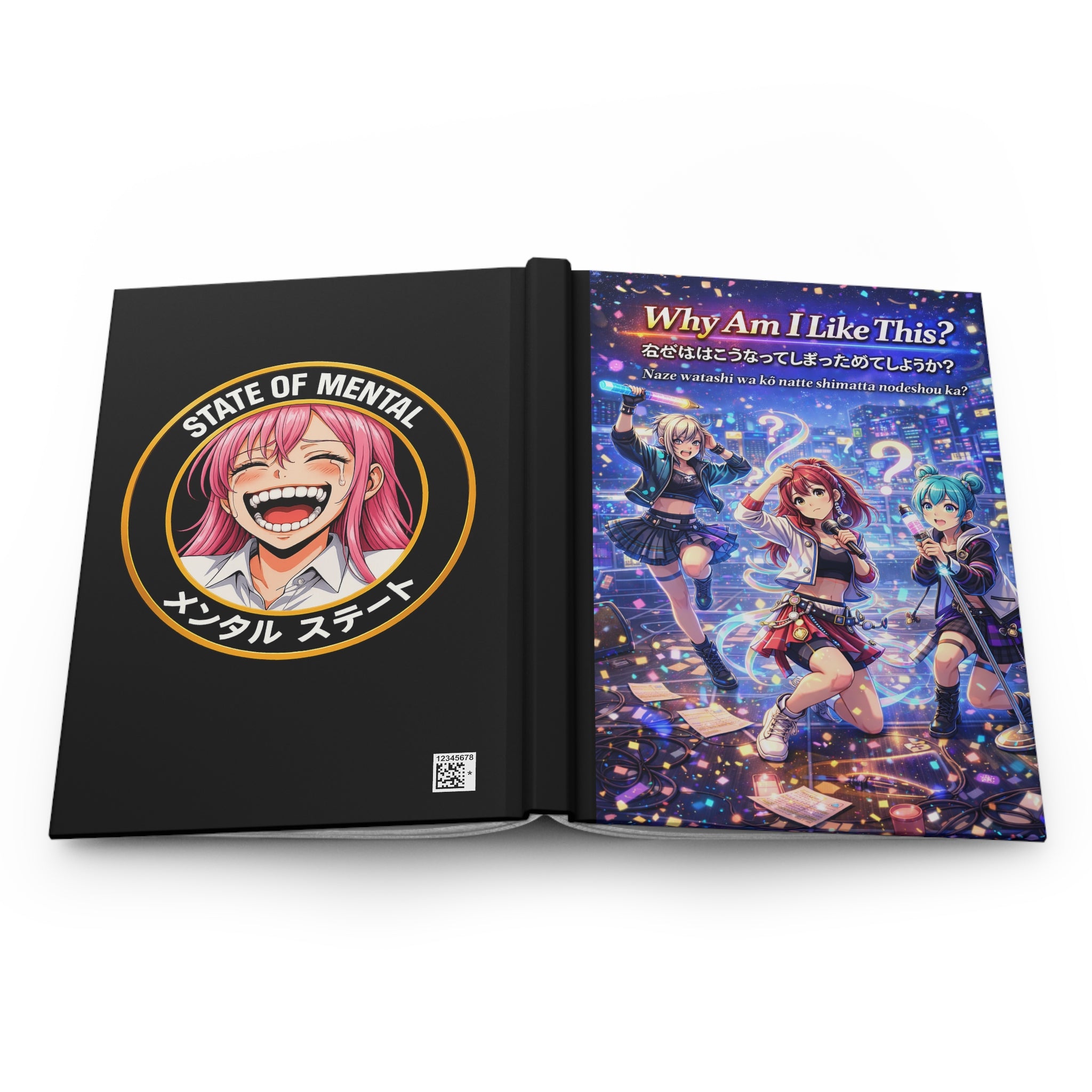 Why Am I Like This? Hardcover Journal (Matte) — 5.75" × 8", 150 Lined Pages