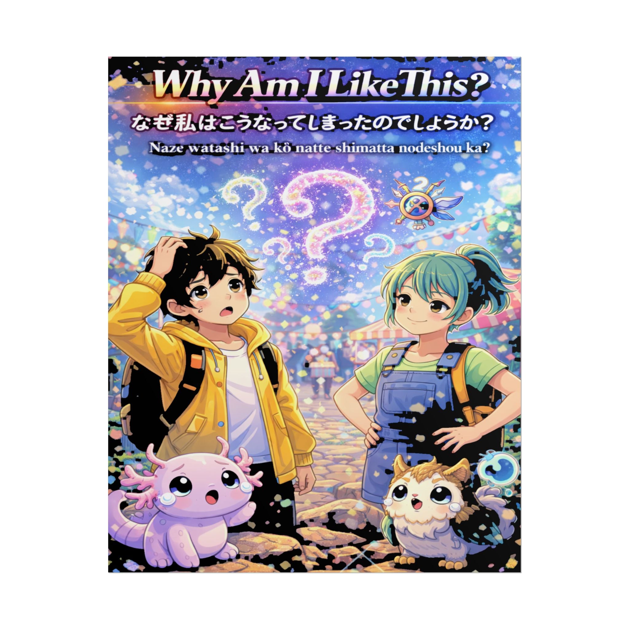 MON Series: Why Am I Like This Rolled Posters — Matte or Semi-Gloss