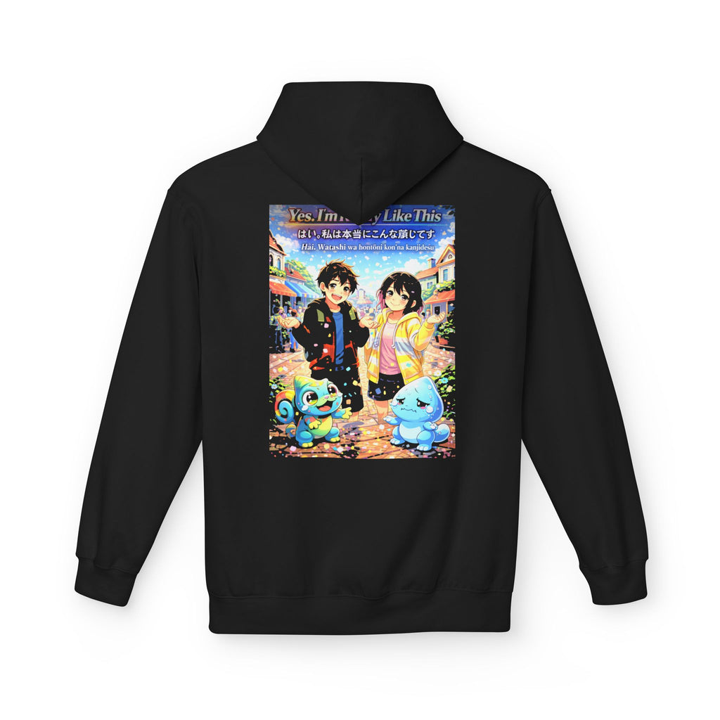MON Series: Yes. I’m Really Like This Unisex Midweight Fleece Hoodie — Gildan SF500, Soft + Durable