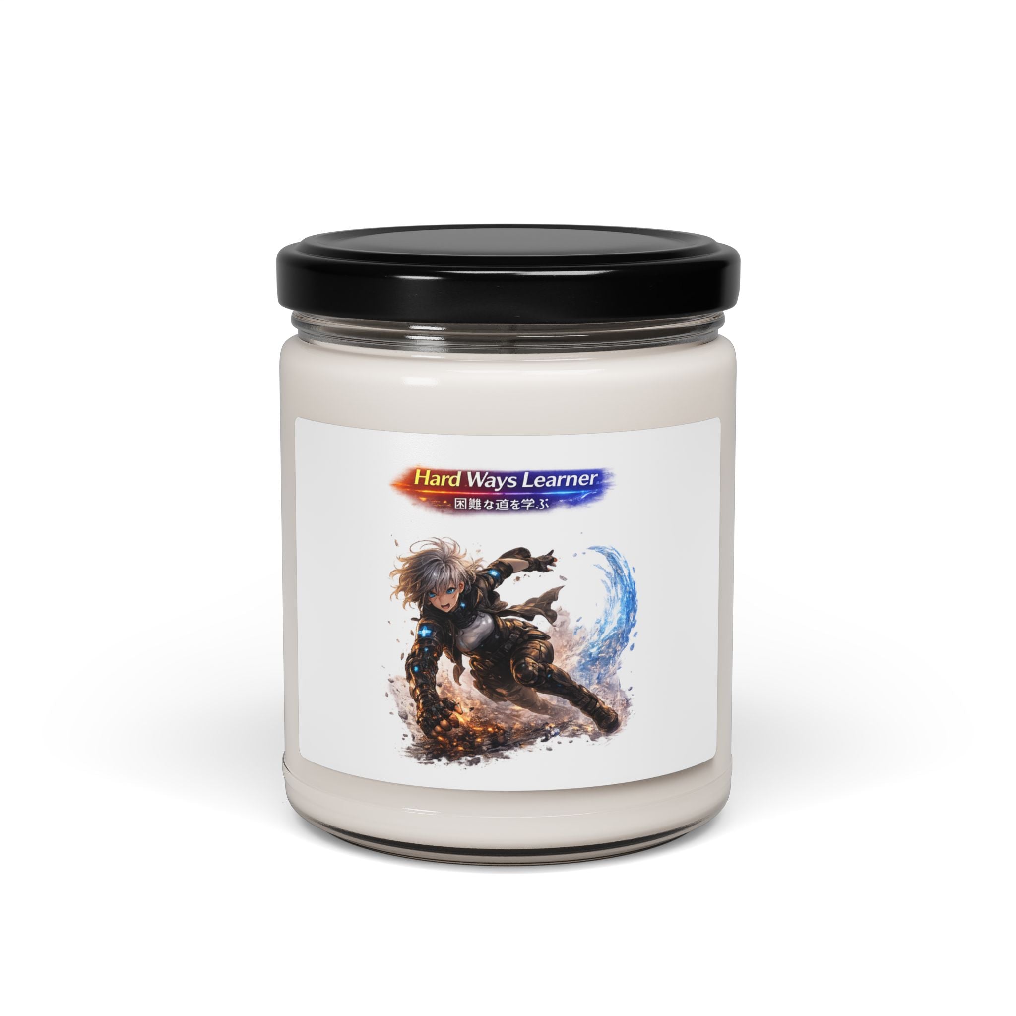 Hard Ways Learner Soy Candle, 9 oz — 50–60 Hour Burn, 12 Scents