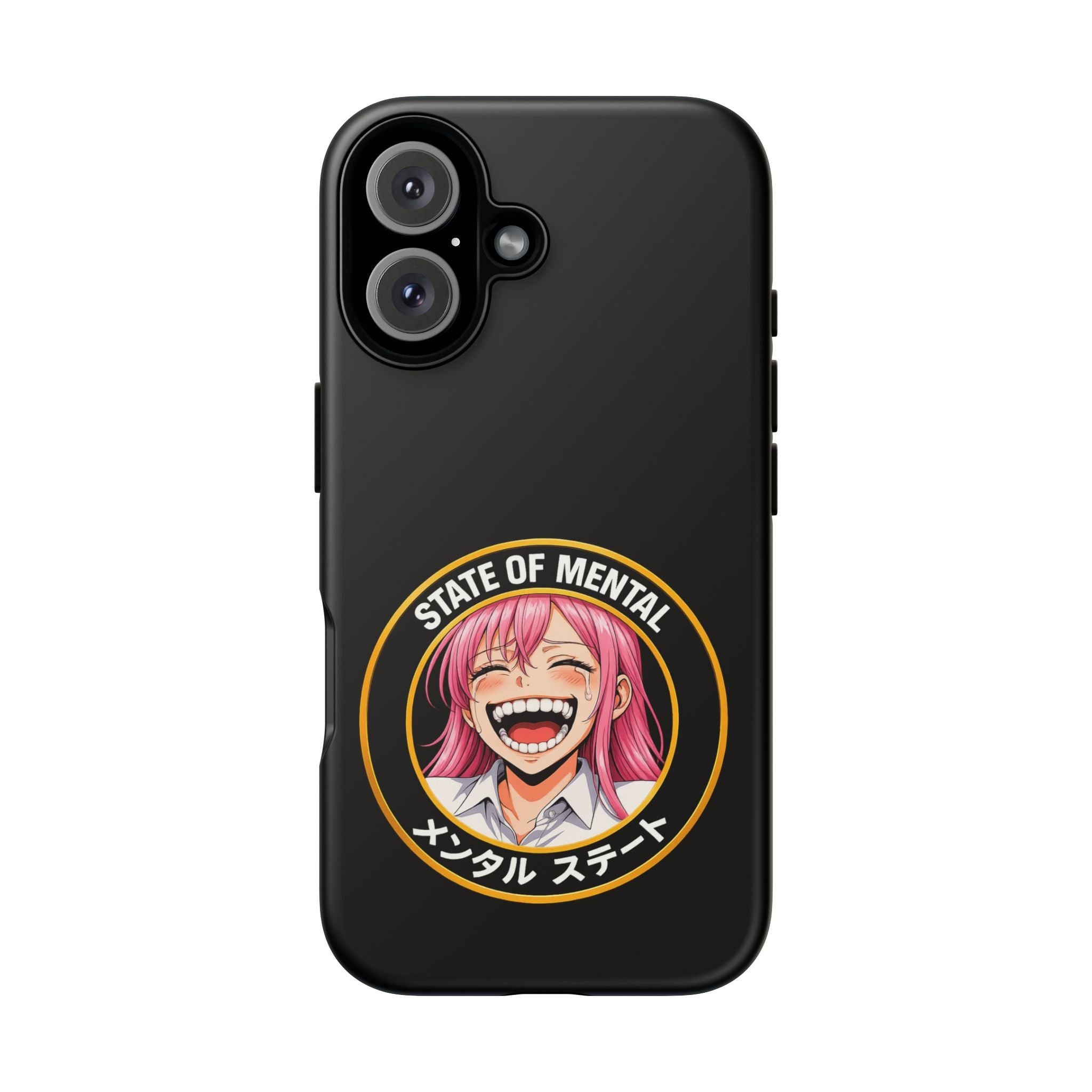 State of Mental Tough Phone Case — Dual-Layer Protection, Matte or Glossy
