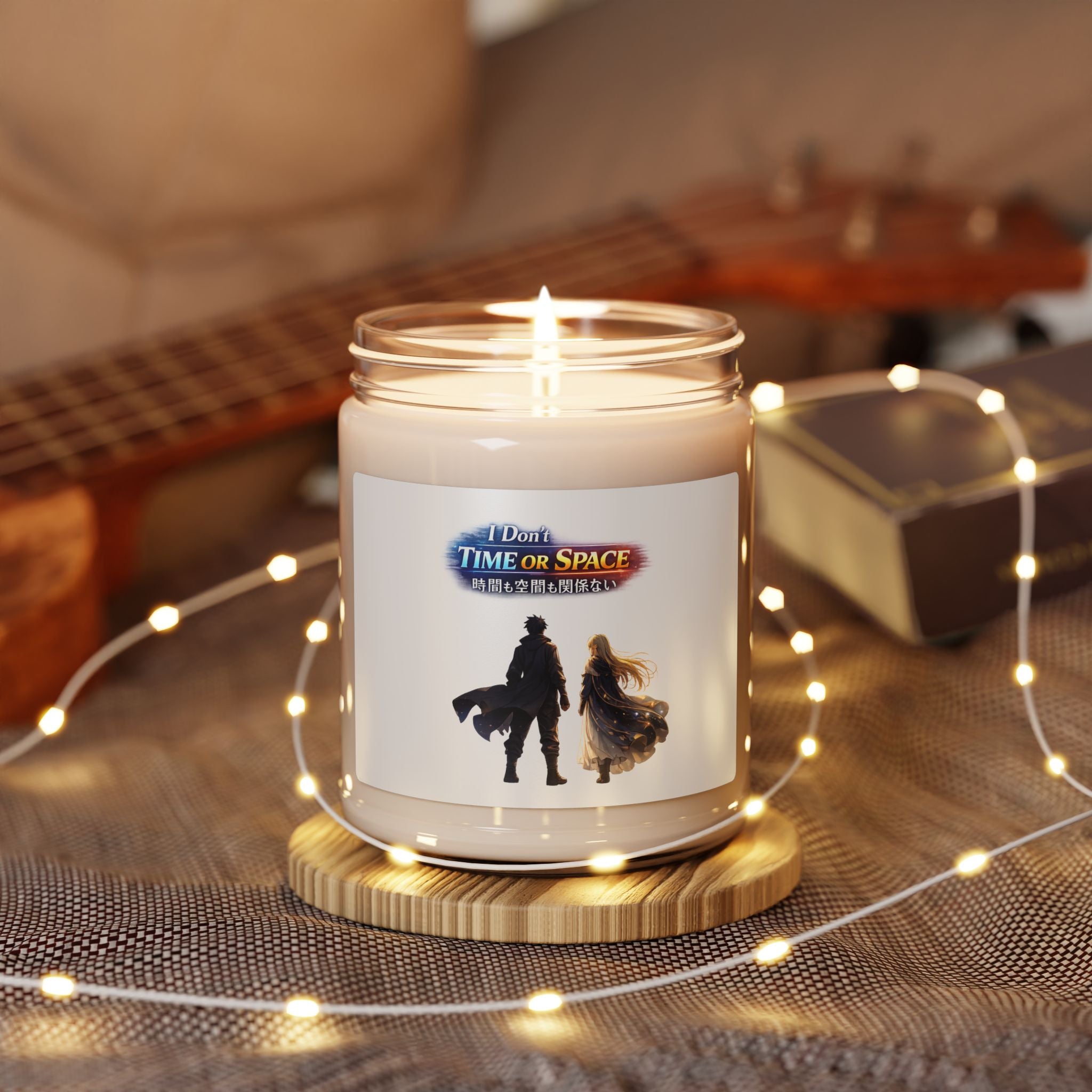 I Don't Time OR Space Soy Candle, 9 oz — 50–60 Hour Burn, 12 Scents
