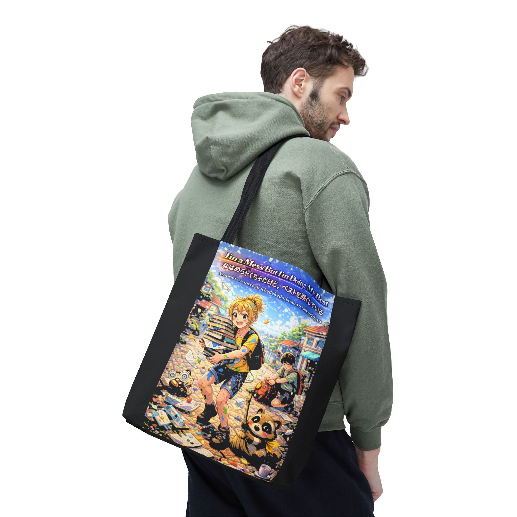 LIMITED LAUNCH DROP: MON Series I’m a Mess But I’m Doing My Best Tote Bag