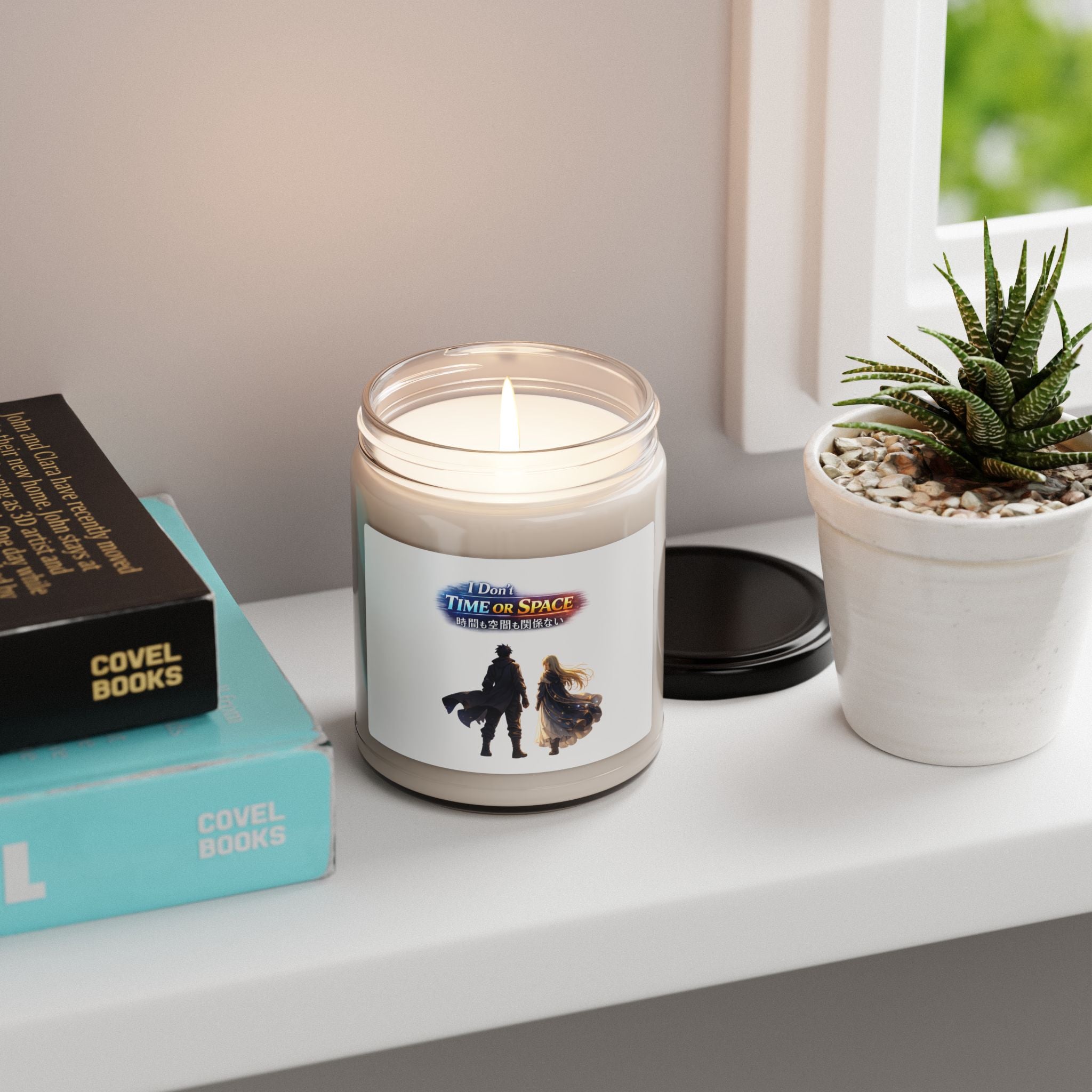 I Don't Time OR Space Soy Candle, 9 oz — 50–60 Hour Burn, 12 Scents
