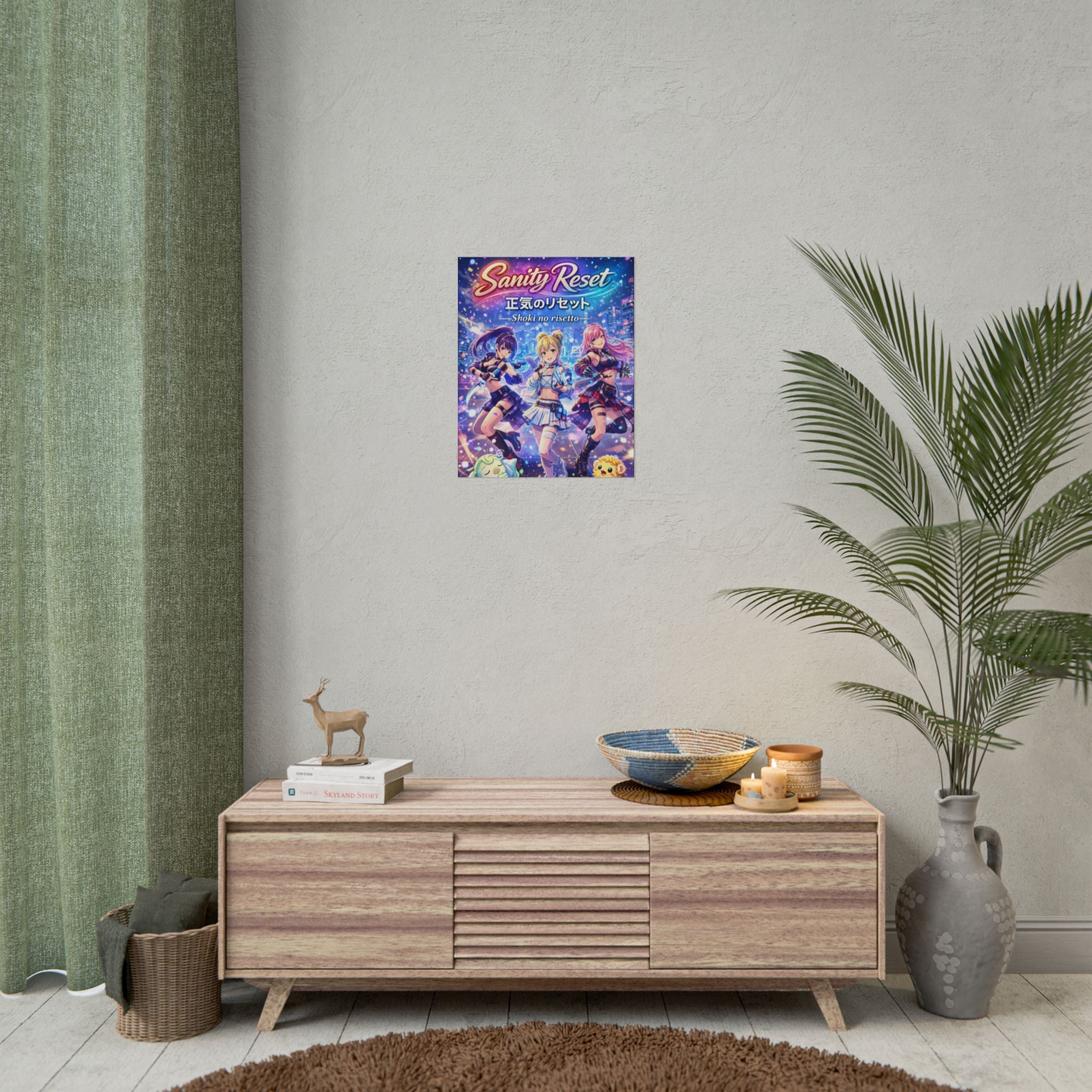 POP Series: Sanity Reset Rolled Posters — Matte or Semi-Gloss