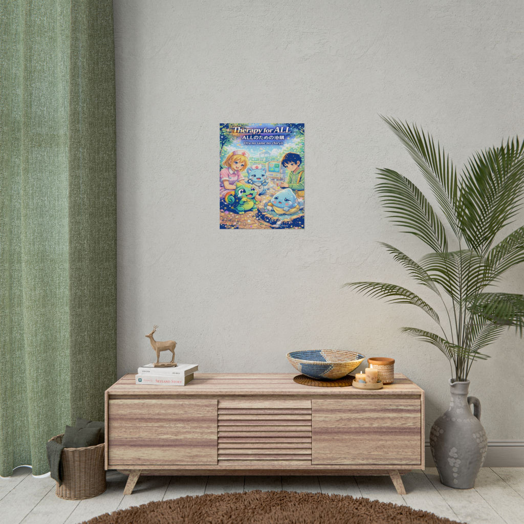 MON Series: Therapy for ALL Rolled Posters — Matte or Semi-Gloss