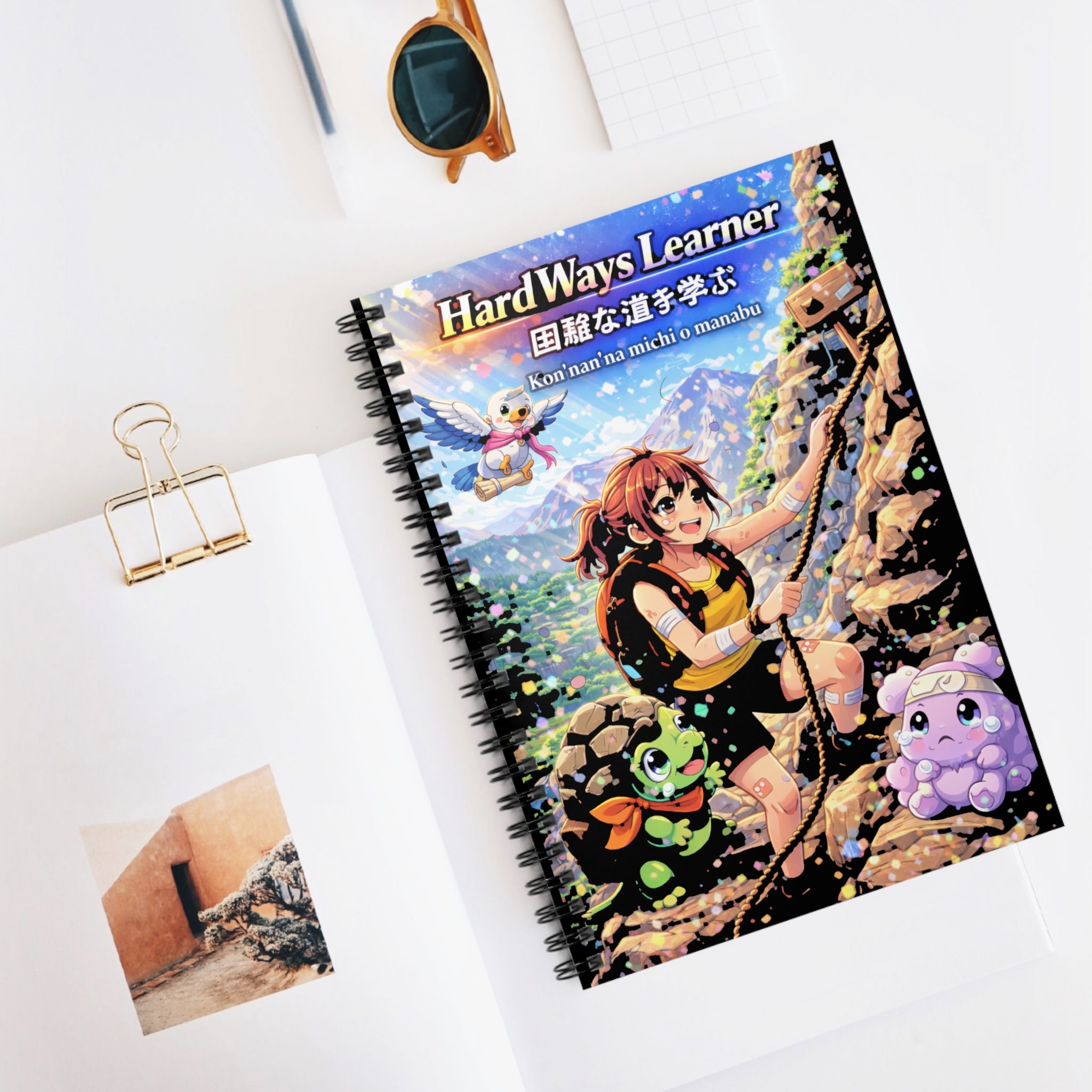 Hard Ways Learner Spiral Notebook (Ruled Line) — 6" × 8", 118 Pages