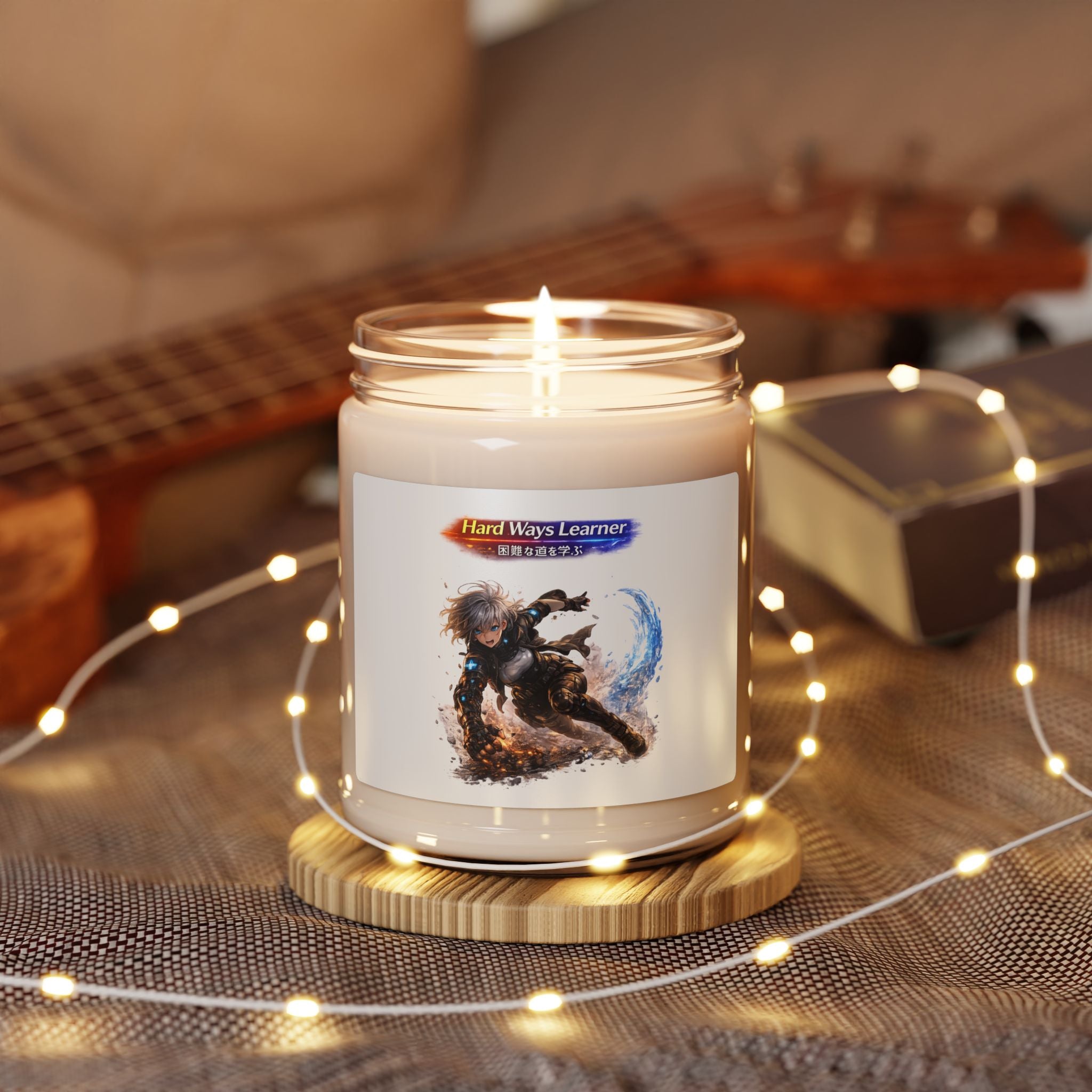 Hard Ways Learner Soy Candle, 9 oz — 50–60 Hour Burn, 12 Scents