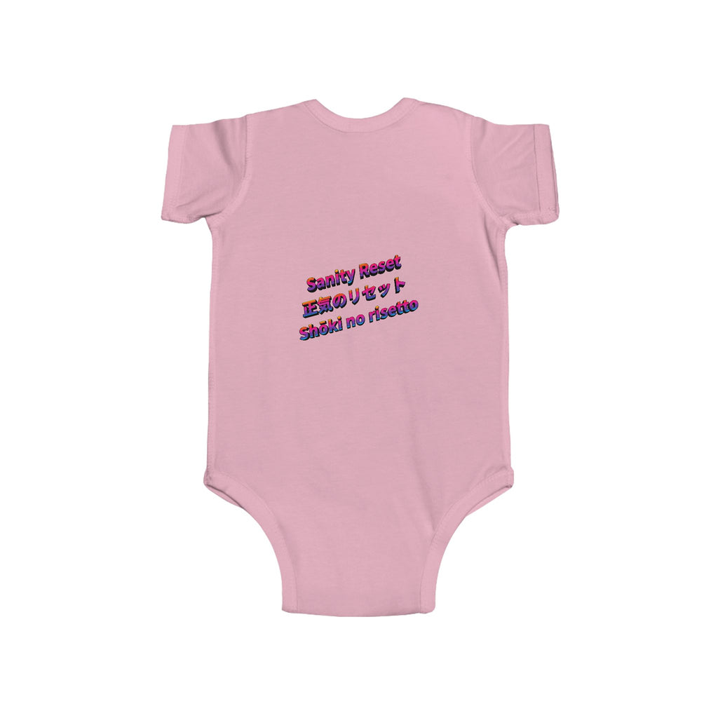 LIMITED LAUNCH DROP: Sanity Reset Infant Fine Jersey Bodysuit — Soft + Durable, Easy-Snap Closure