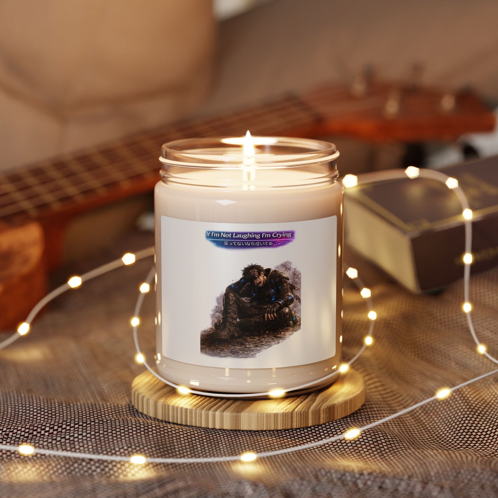 If I'm Not Laughing I'm Crying Soy Candle, 9 oz — 50–60 Hour Burn, 12 Scents