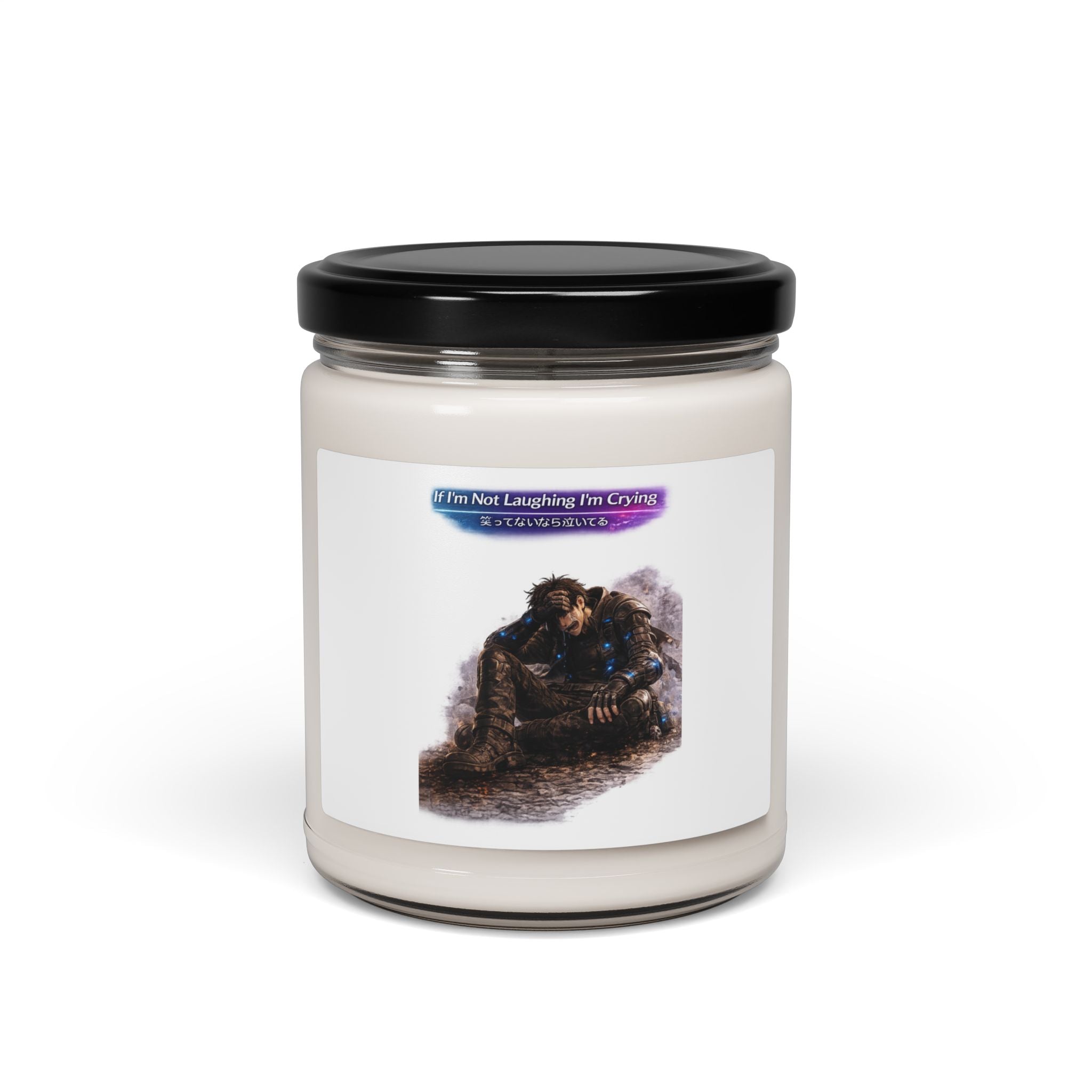 If I'm Not Laughing I'm Crying Soy Candle, 9 oz — 50–60 Hour Burn, 12 Scents
