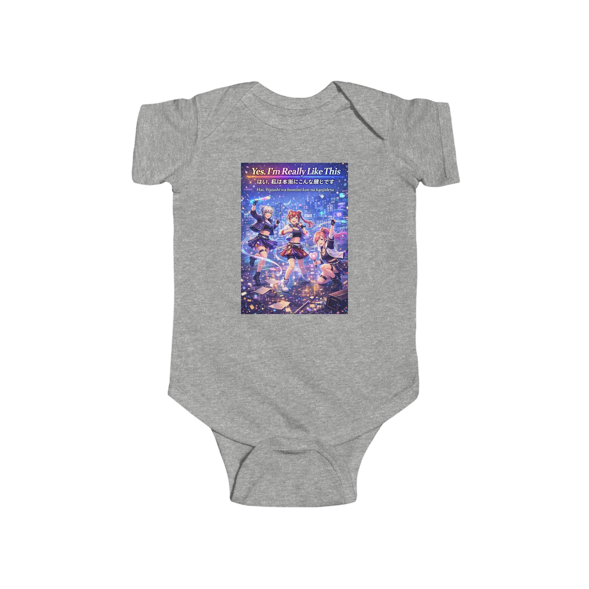 LIMITED LAUNCH DROP: Yes. I’m Really Like This Infant Fine Jersey Bodysuit — Soft + Durable, Easy-Snap Closure