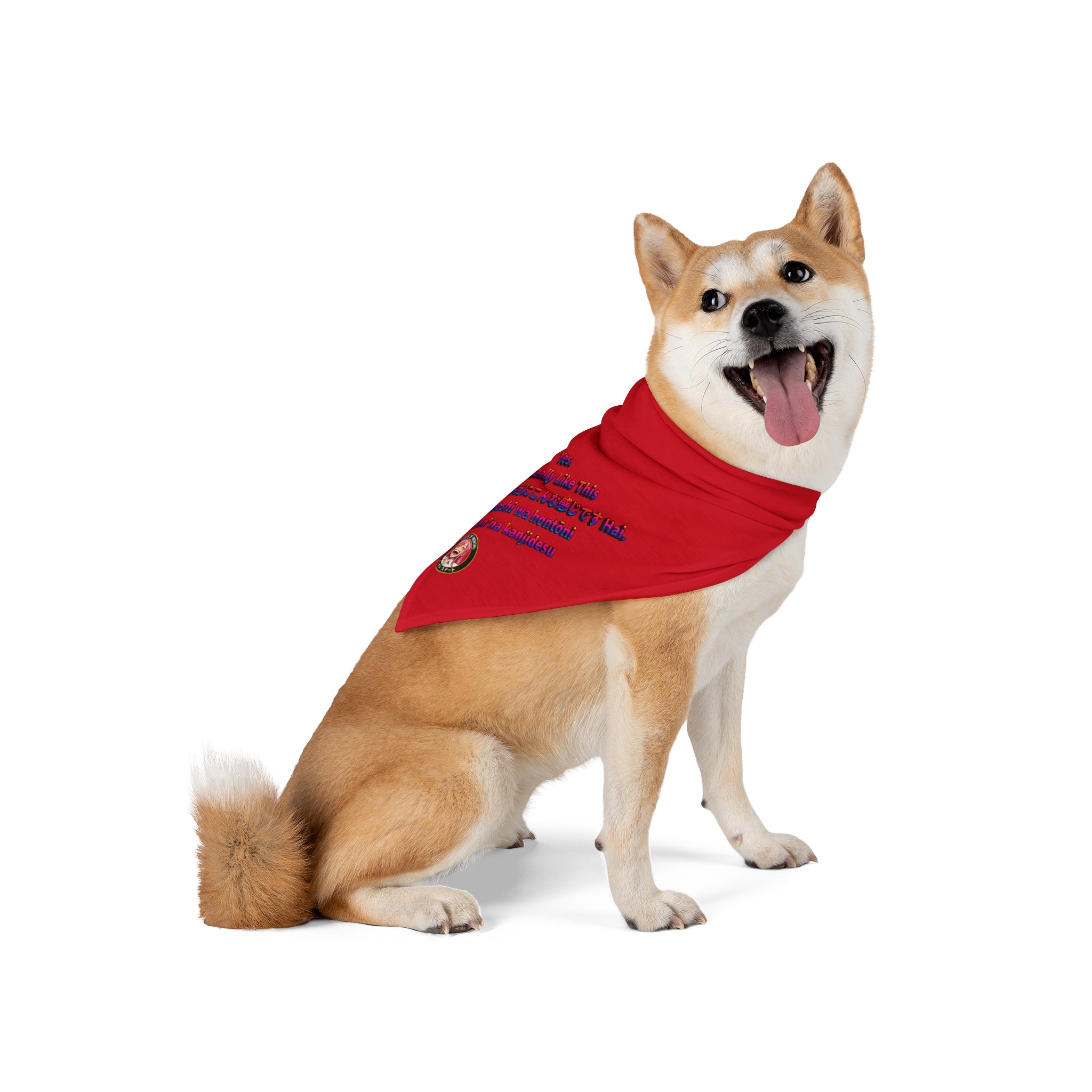 LIMITED LAUNCH DROP Yes. I’m Really Like This Pet Bandana — Soft-Spun Polyester, 2 Sizes, One-Sided Print