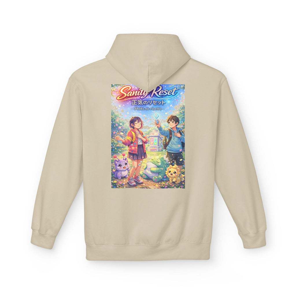 MON Series: Sanity Reset Unisex Midweight Fleece Hoodie — Gildan SF500, Soft + Durable