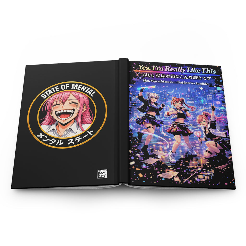 Yes. I'm Really Like This Hardcover Journal (Matte) — 5.75" × 8", 150 Lined Pages