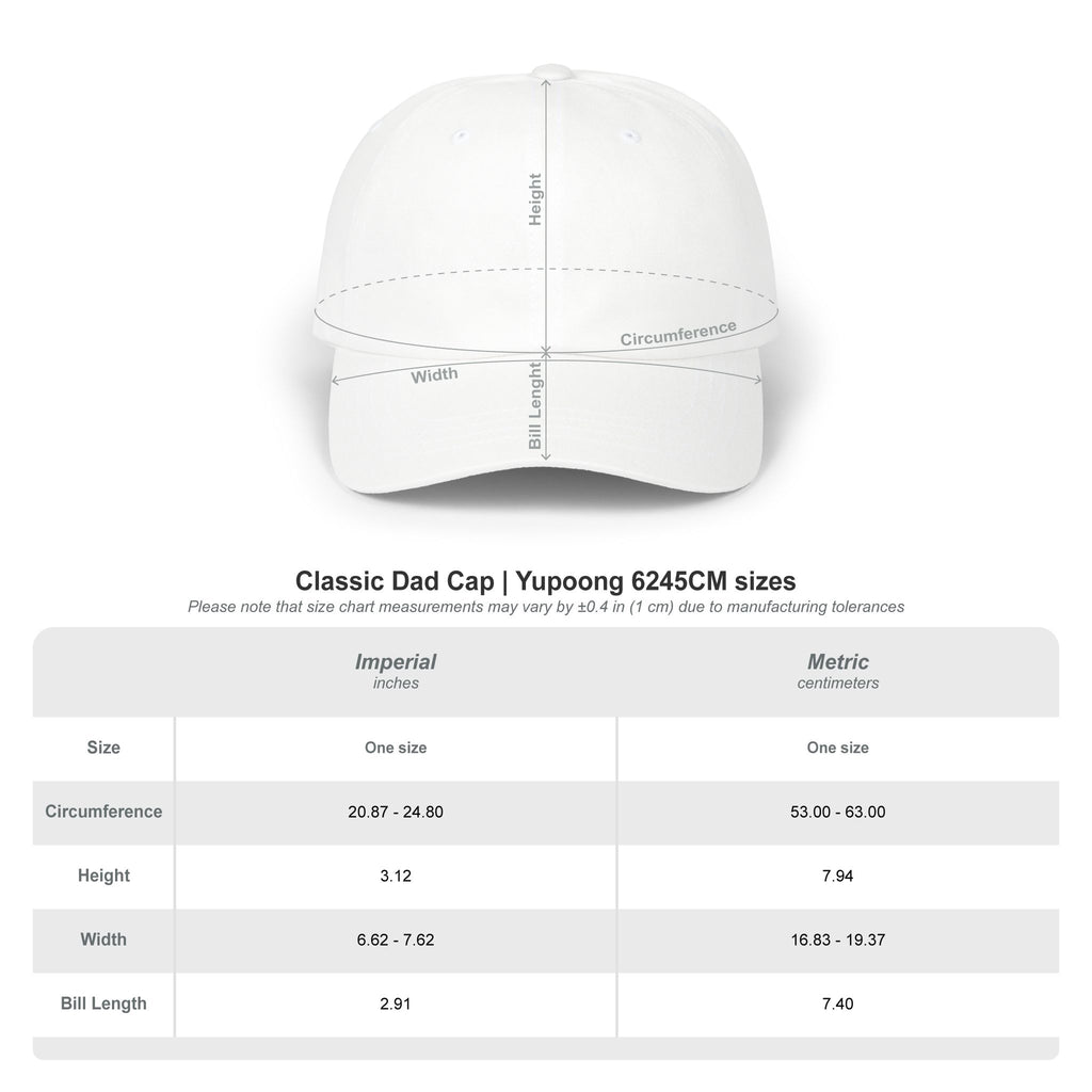 State of Mental HOLO Classic Dad Cap — 100% Cotton, Low-Profile, Adjustable
