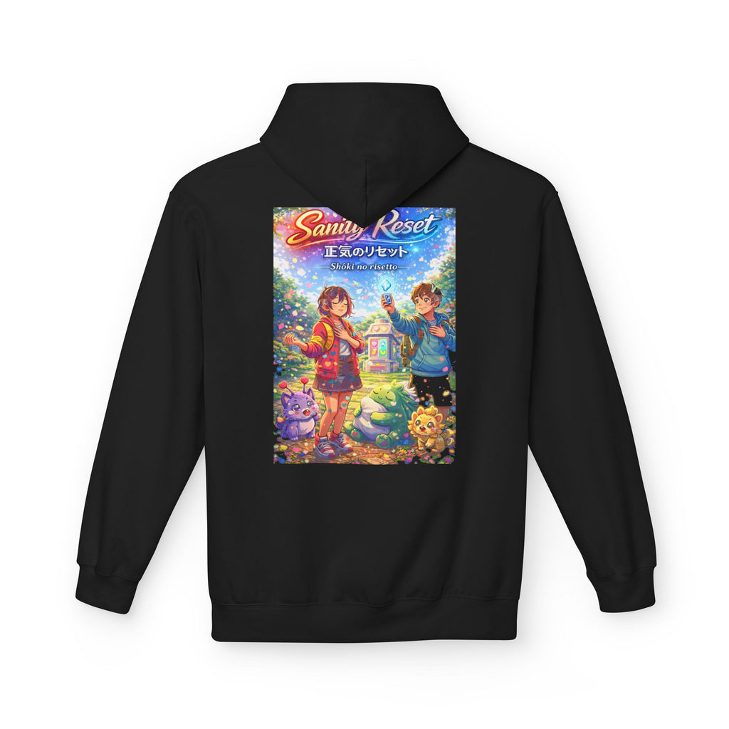 MON Series: Sanity Reset Unisex Midweight Fleece Hoodie — Gildan SF500, Soft + Durable