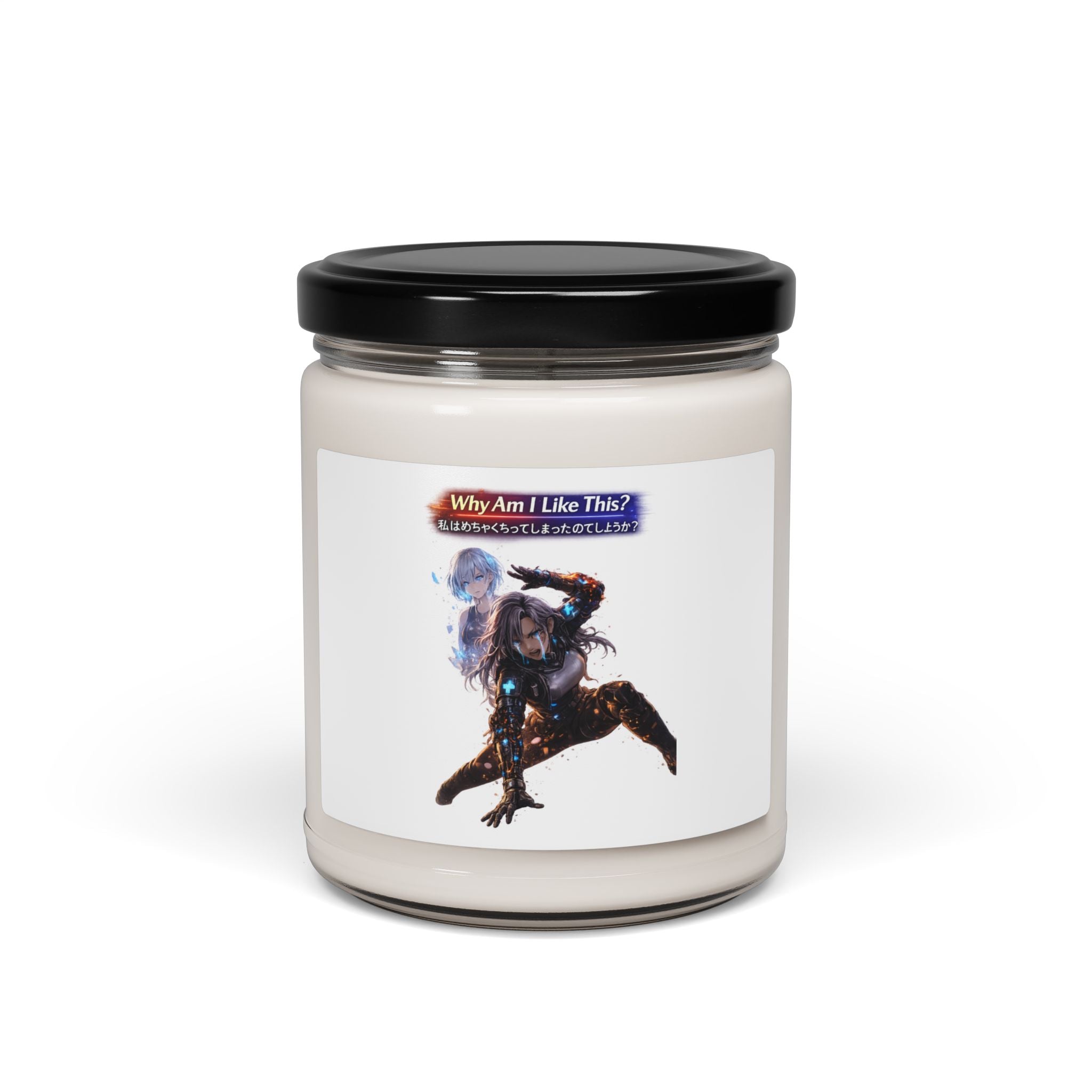 Why Am I Like This?  Scented Soy Candle, 9 oz — 50–60 Hour Burn, 12 Scents