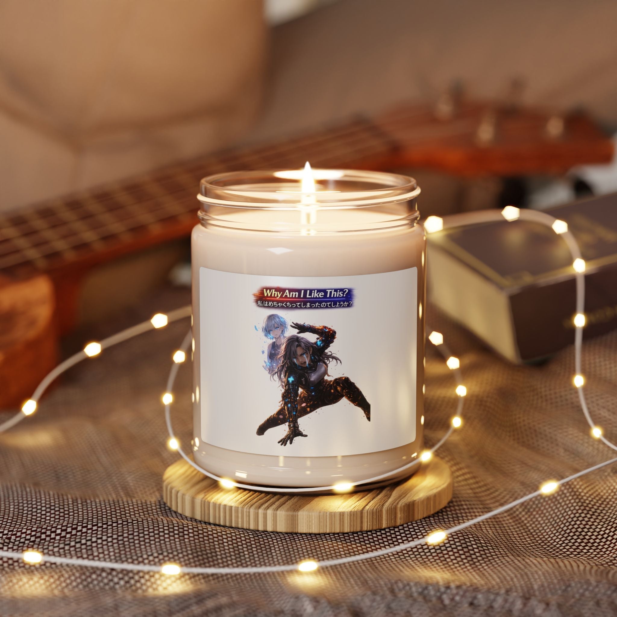 Why Am I Like This?  Scented Soy Candle, 9 oz — 50–60 Hour Burn, 12 Scents