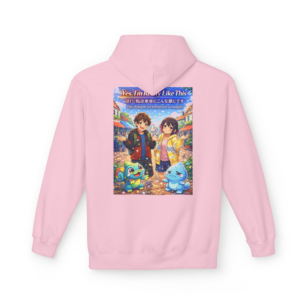 MON Series: Yes. I’m Really Like This Unisex Midweight Fleece Hoodie — Gildan SF500, Soft + Durable