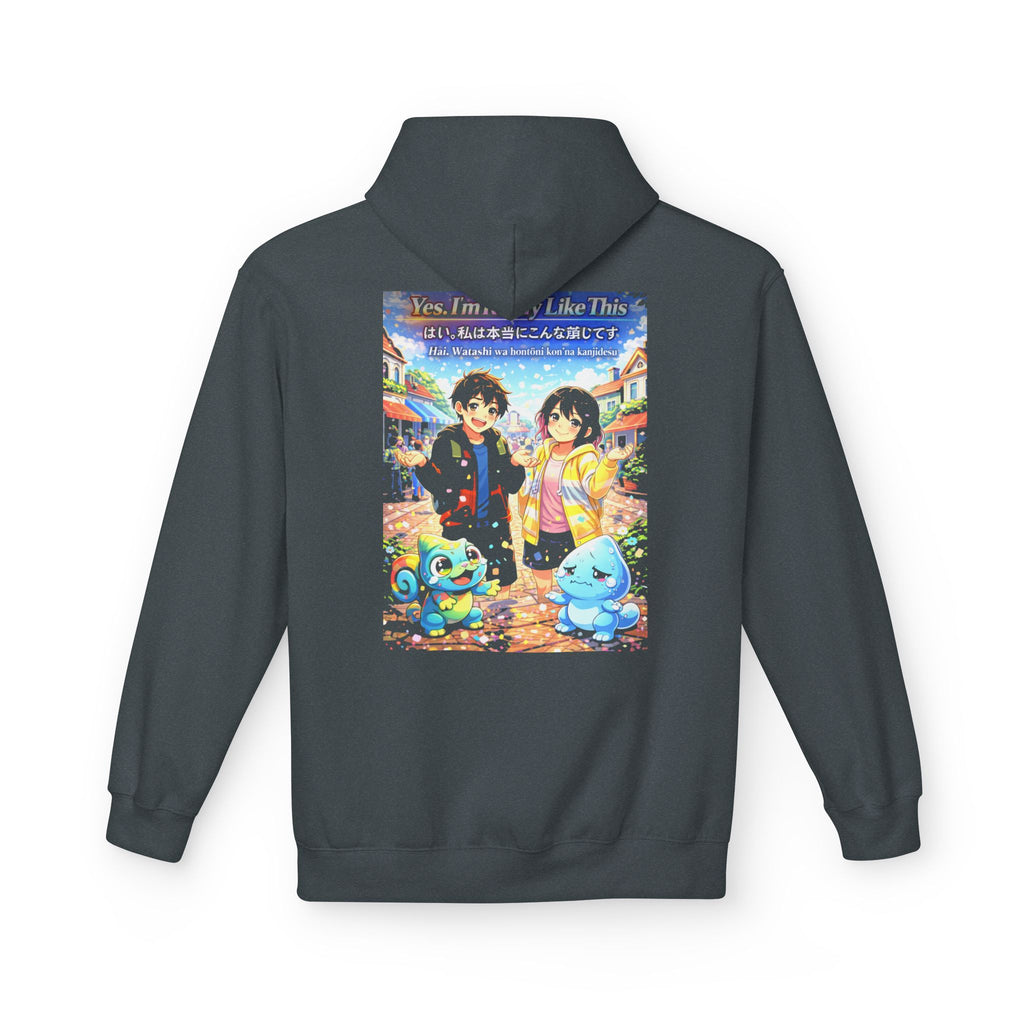MON Series: Yes. I’m Really Like This Unisex Midweight Fleece Hoodie — Gildan SF500, Soft + Durable