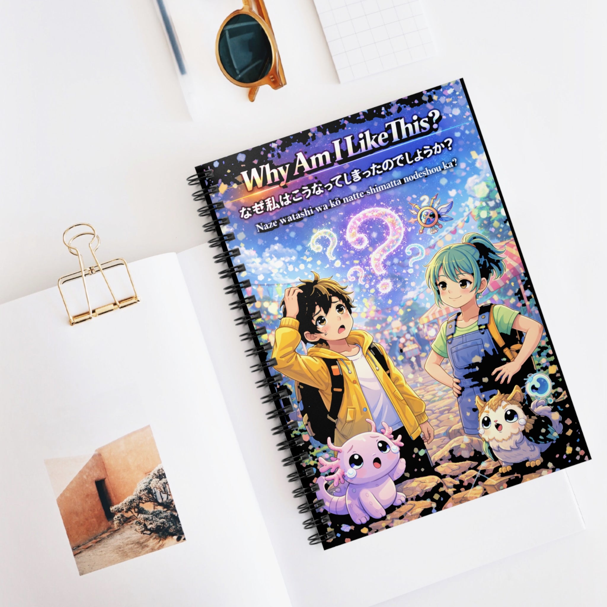 Why Am I Like This Spiral Notebook (Ruled Line) — 6" × 8", 118 Pages