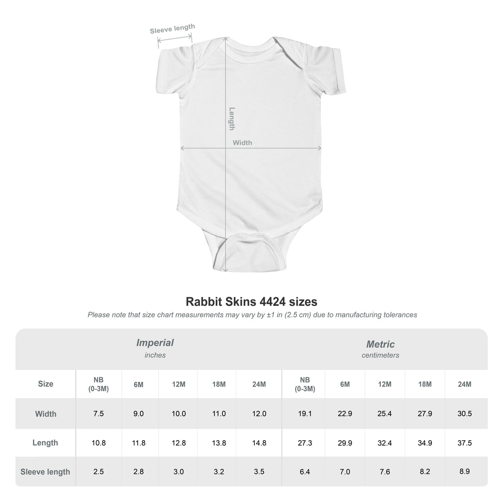 LIMITED LAUNCH DROP: Sanity Reset Infant Fine Jersey Bodysuit — Soft + Durable, Easy-Snap Closure