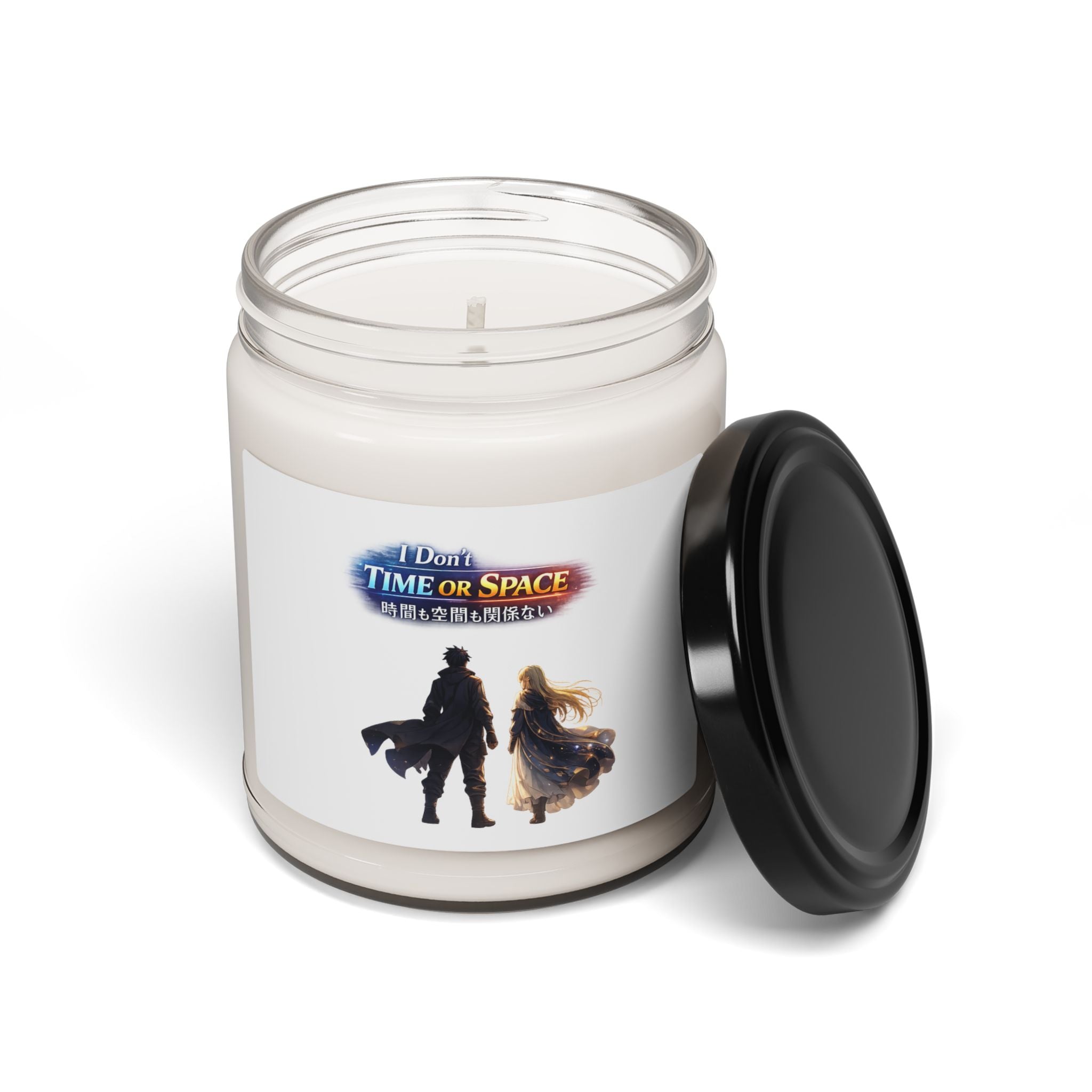 I Don't Time OR Space Soy Candle, 9 oz — 50–60 Hour Burn, 12 Scents