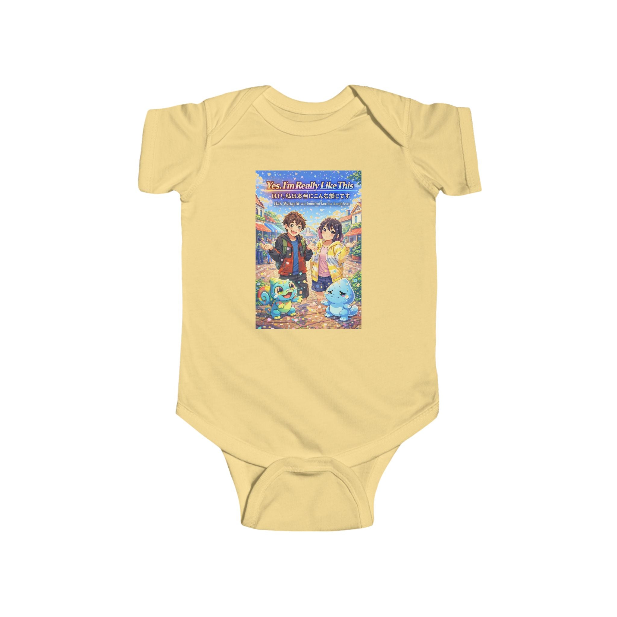 LIMITED LAUNCH DROP: Yes. I’m Really Like This Infant Fine Jersey Bodysuit — Soft + Durable, Easy-Snap Closure