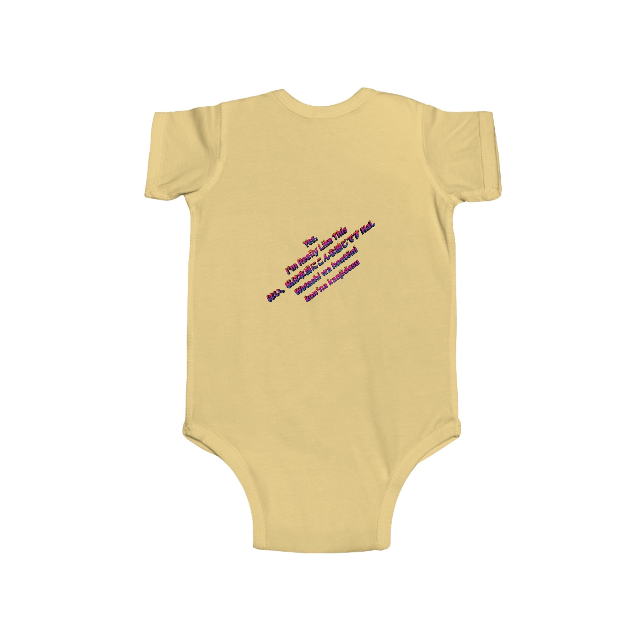 LIMITED LAUNCH DROP: Yes. I’m Really Like This Infant Fine Jersey Bodysuit — Soft + Durable, Easy-Snap Closure
