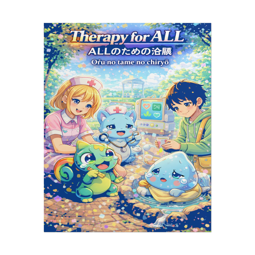 MON Series: Therapy for ALL Rolled Posters — Matte or Semi-Gloss